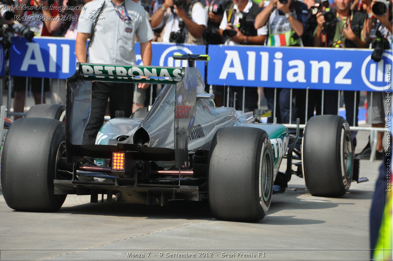 Monza 7 - 9 Settembre 2012 - Gran Premio F1 - Croce Rossa Italiana - Ispettorato Regionale Volontari del Soccorso del Piemonte