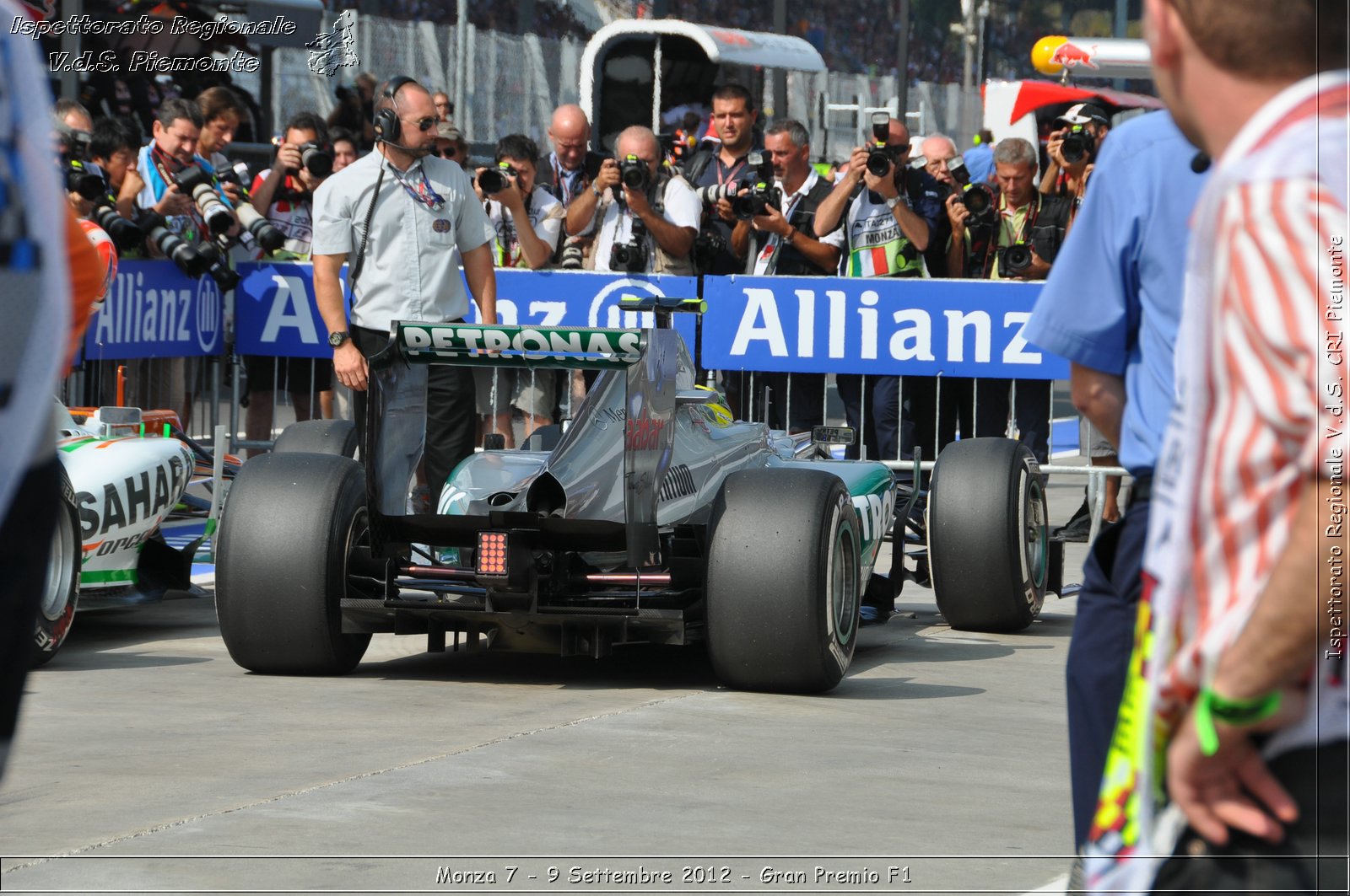 Monza 7 - 9 Settembre 2012 - Gran Premio F1 - Croce Rossa Italiana - Ispettorato Regionale Volontari del Soccorso del Piemonte