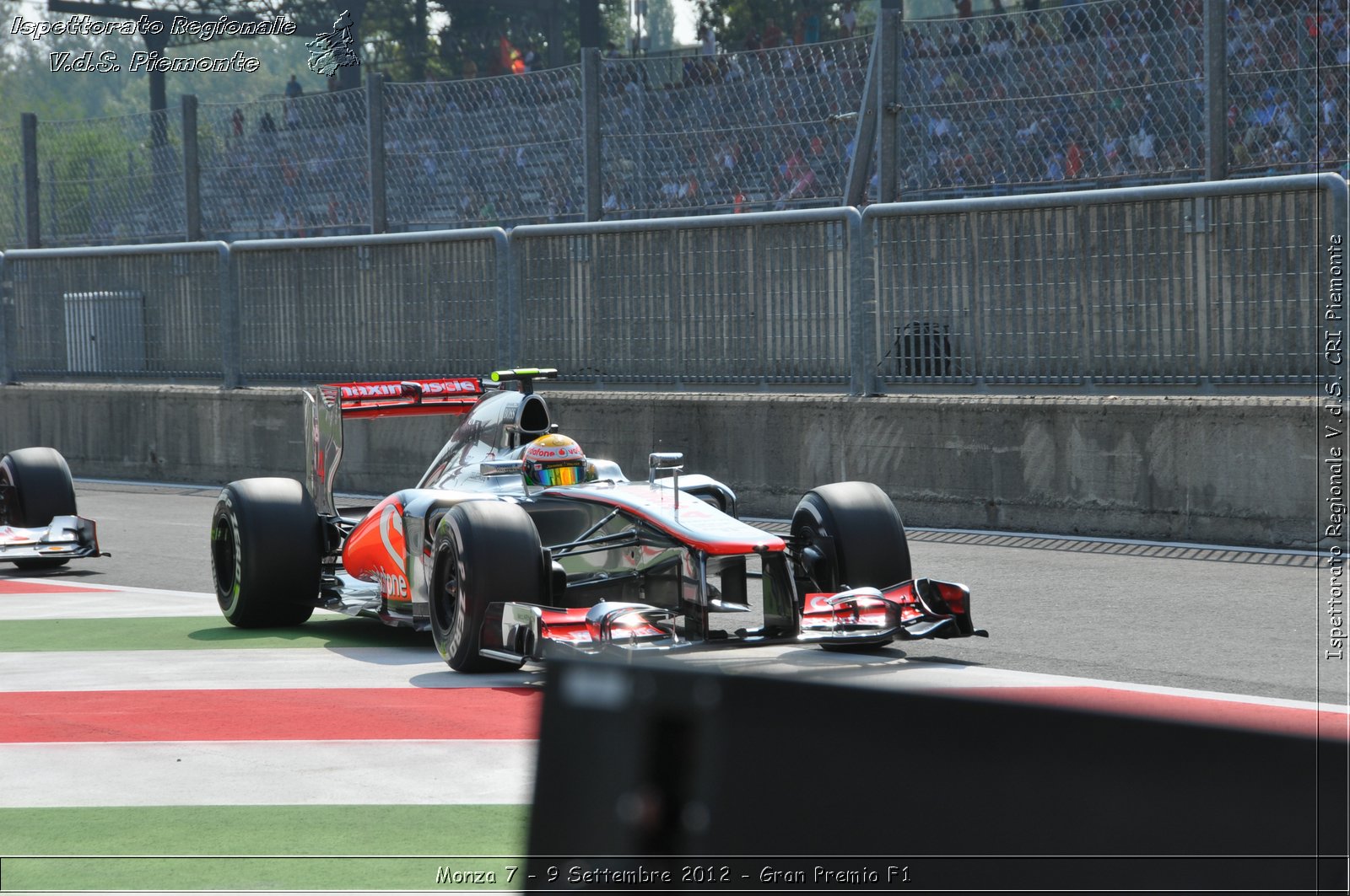 Monza 7 - 9 Settembre 2012 - Gran Premio F1 - Croce Rossa Italiana - Ispettorato Regionale Volontari del Soccorso del Piemonte