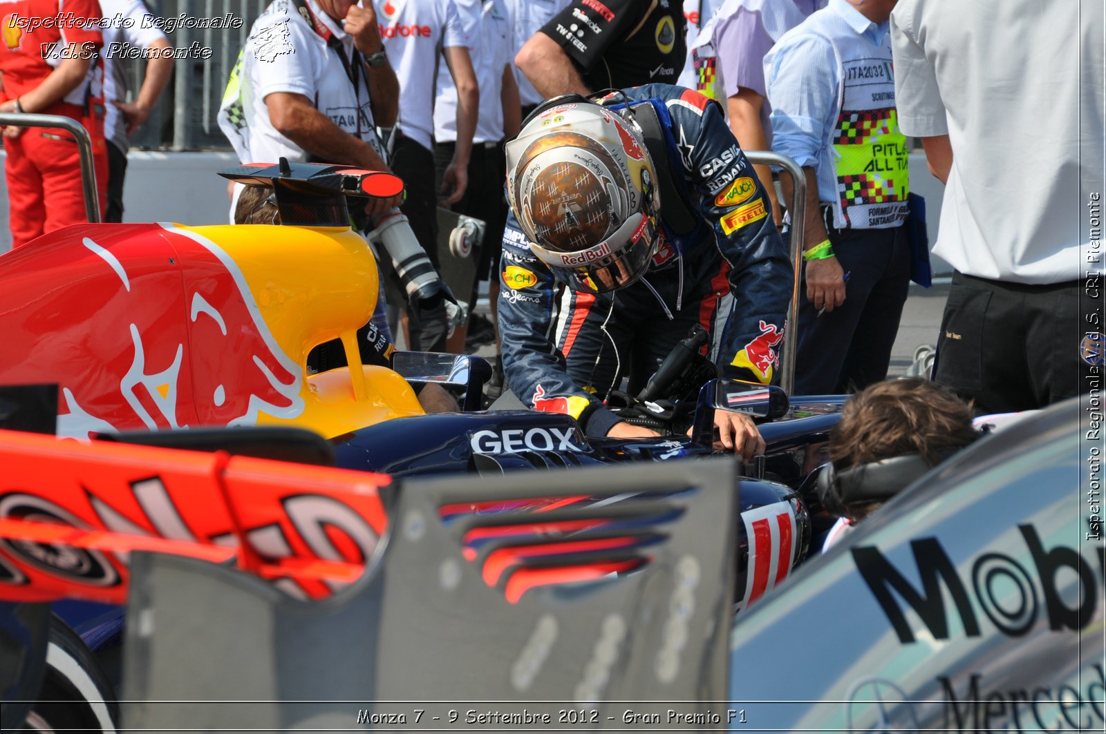 Monza 7 - 9 Settembre 2012 - Gran Premio F1 - Croce Rossa Italiana - Ispettorato Regionale Volontari del Soccorso del Piemonte