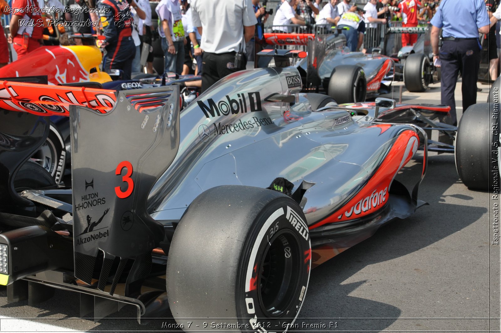 Monza 7 - 9 Settembre 2012 - Gran Premio F1 - Croce Rossa Italiana - Ispettorato Regionale Volontari del Soccorso del Piemonte