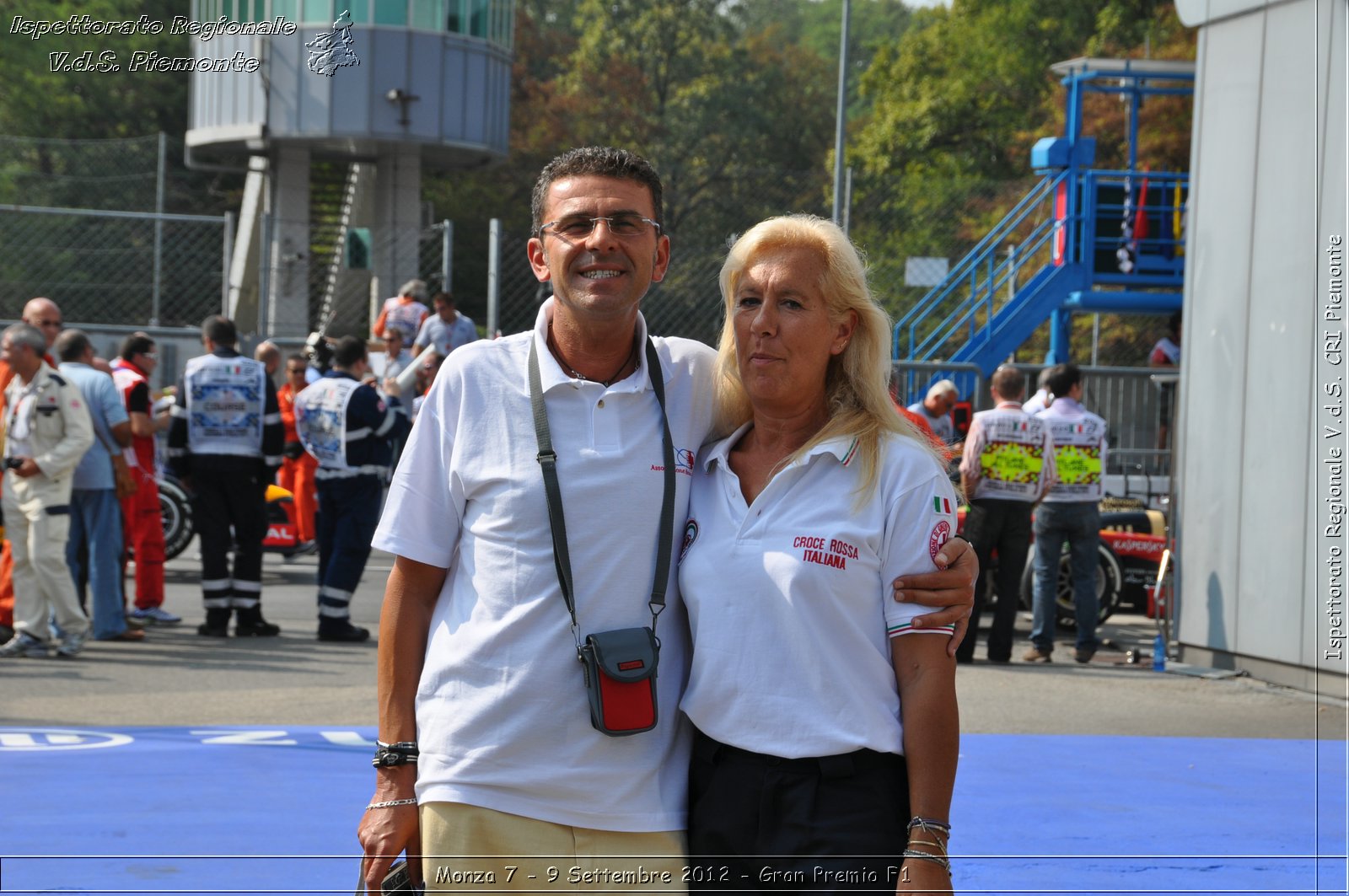 Monza 7 - 9 Settembre 2012 - Gran Premio F1 - Croce Rossa Italiana - Ispettorato Regionale Volontari del Soccorso del Piemonte