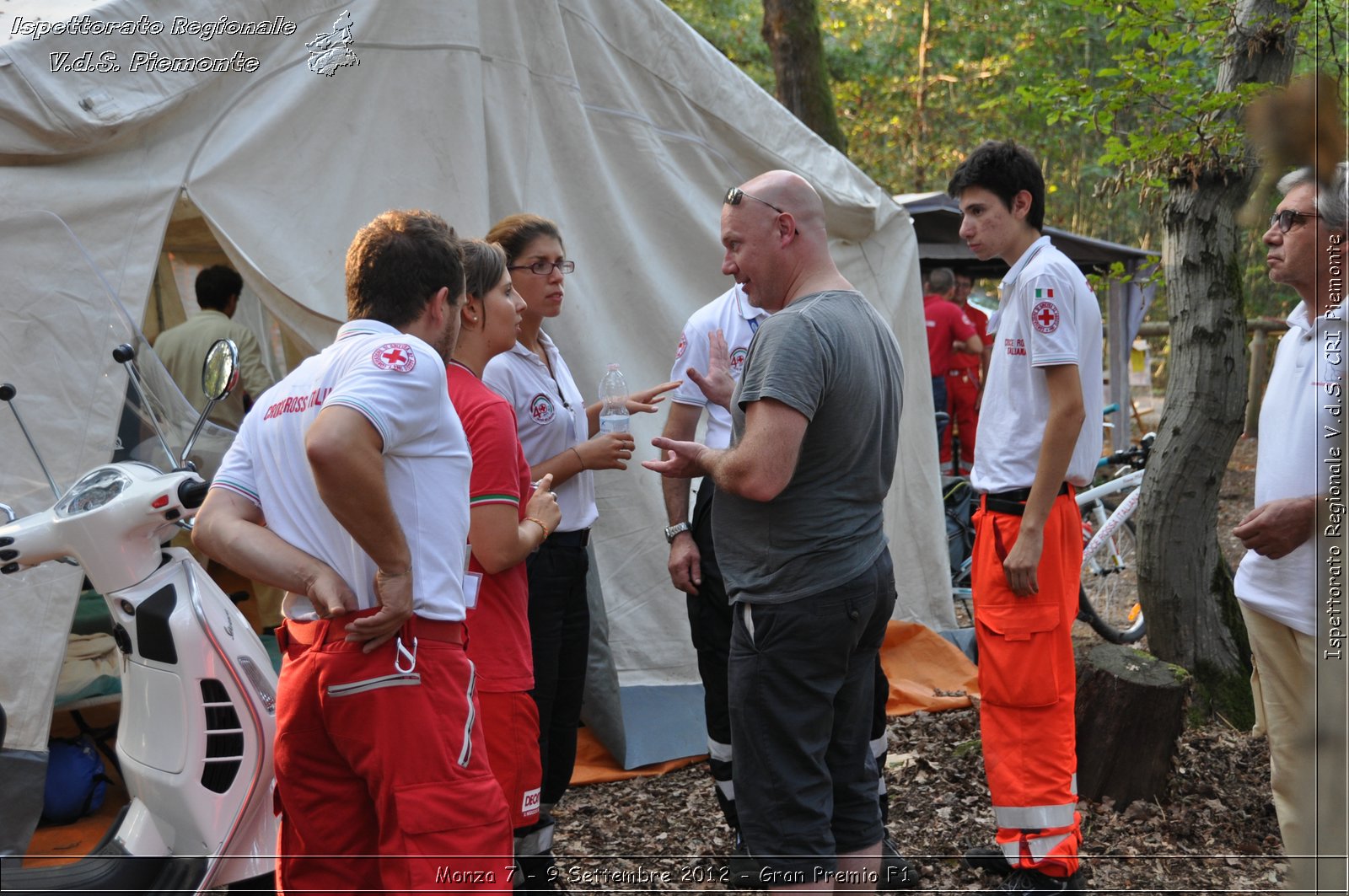 Monza 7 - 9 Settembre 2012 - Gran Premio F1 - Croce Rossa Italiana - Ispettorato Regionale Volontari del Soccorso del Piemonte