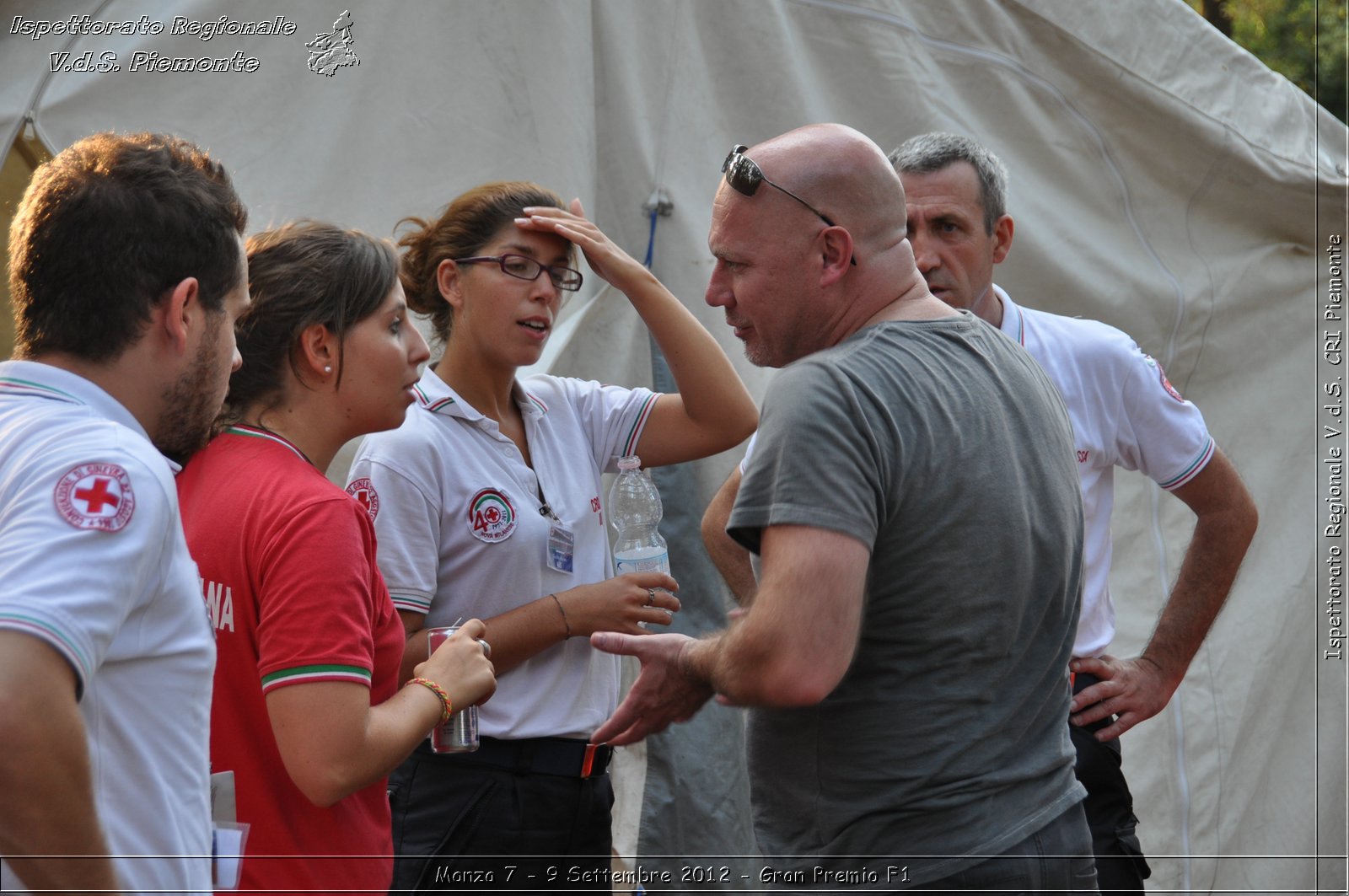 Monza 7 - 9 Settembre 2012 - Gran Premio F1 - Croce Rossa Italiana - Ispettorato Regionale Volontari del Soccorso del Piemonte