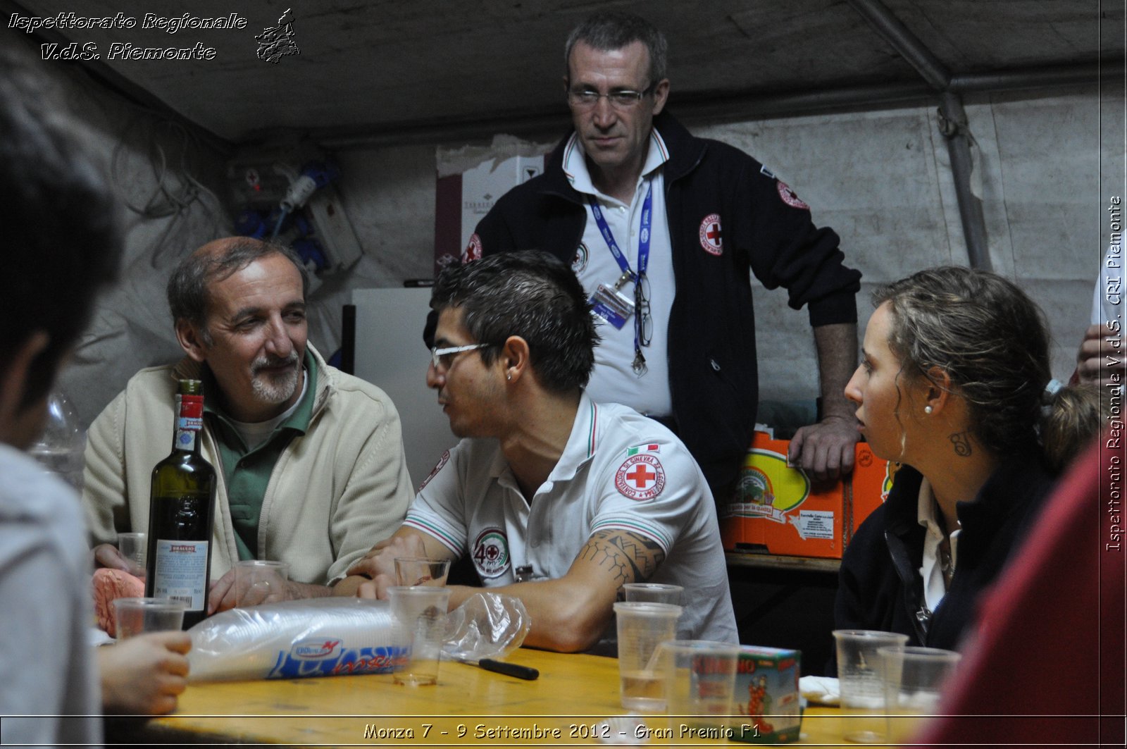 Monza 7 - 9 Settembre 2012 - Gran Premio F1 - Croce Rossa Italiana - Ispettorato Regionale Volontari del Soccorso del Piemonte