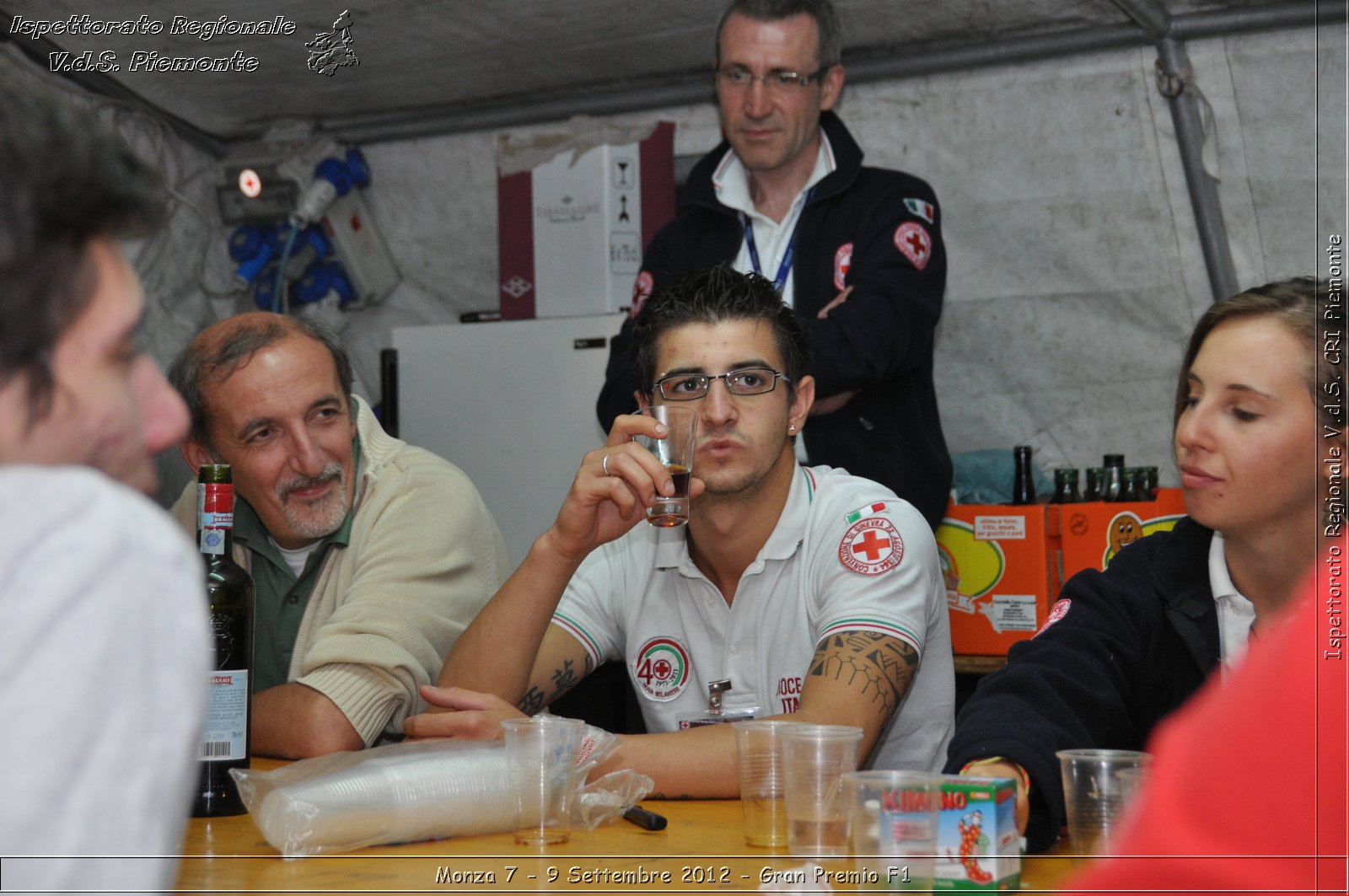 Monza 7 - 9 Settembre 2012 - Gran Premio F1 - Croce Rossa Italiana - Ispettorato Regionale Volontari del Soccorso del Piemonte