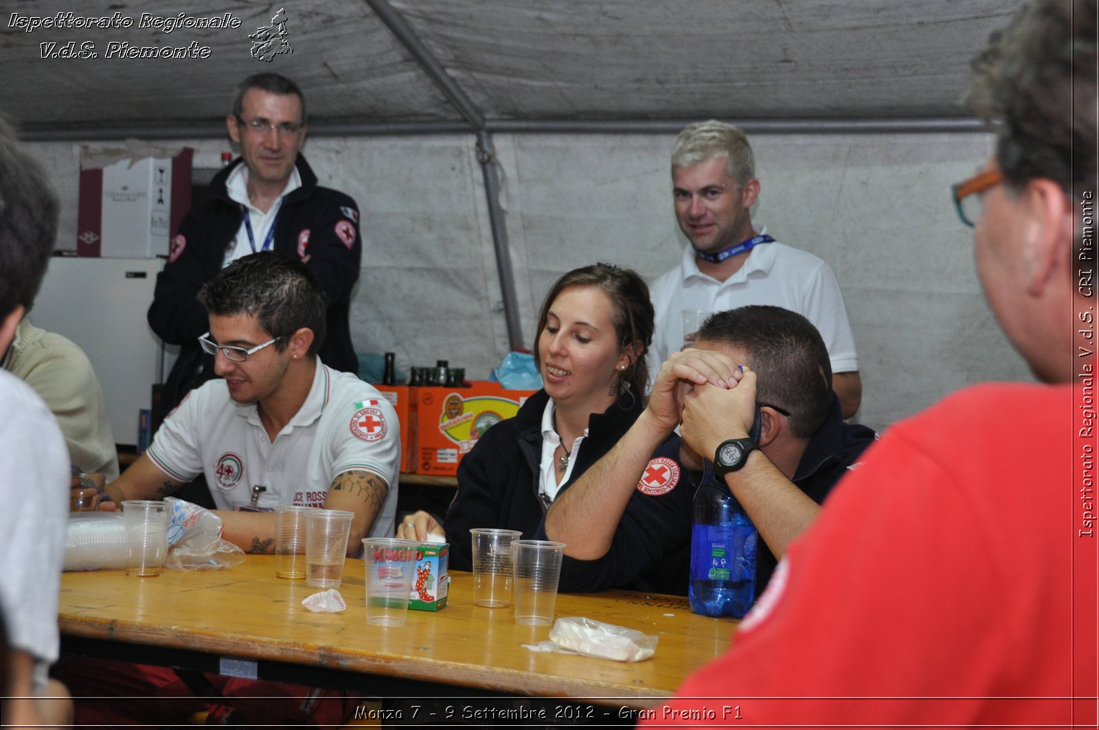 Monza 7 - 9 Settembre 2012 - Gran Premio F1 - Croce Rossa Italiana - Ispettorato Regionale Volontari del Soccorso del Piemonte