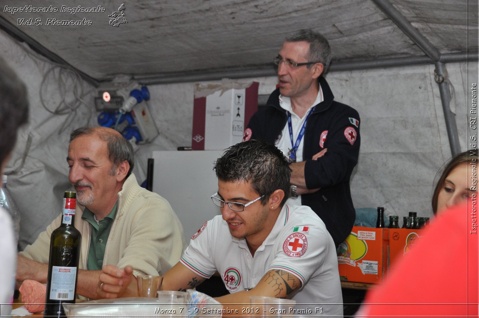 Monza 7 - 9 Settembre 2012 - Gran Premio F1 - Croce Rossa Italiana - Ispettorato Regionale Volontari del Soccorso del Piemonte