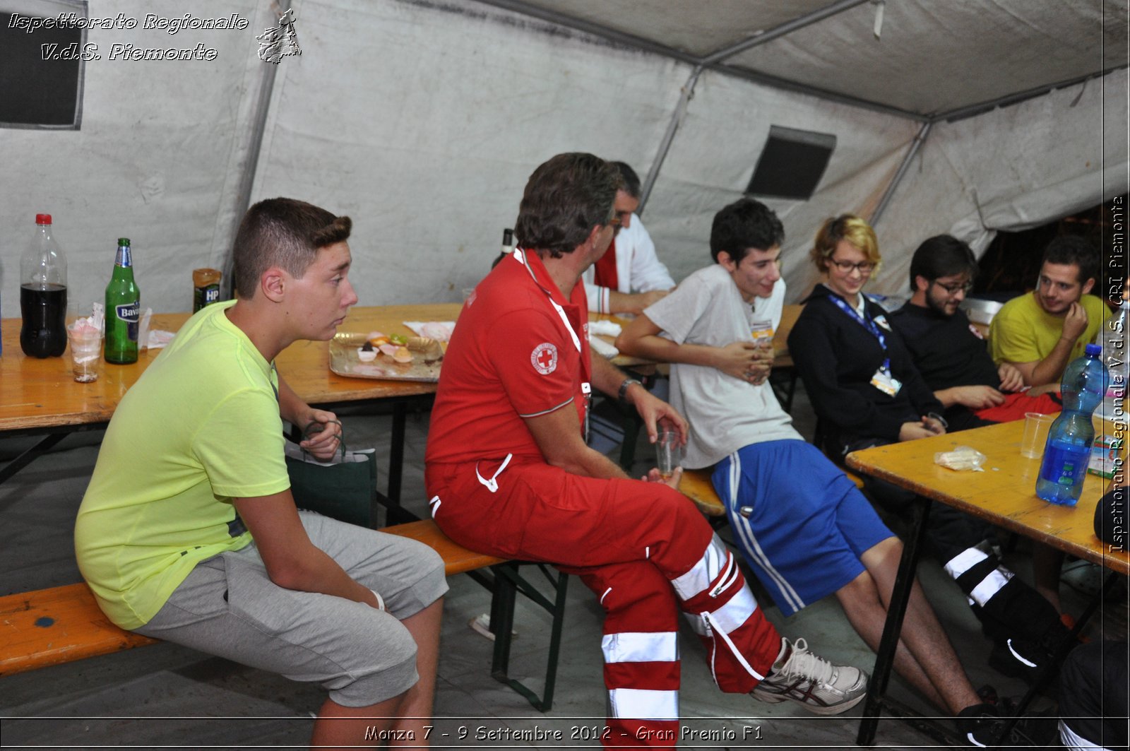 Monza 7 - 9 Settembre 2012 - Gran Premio F1 - Croce Rossa Italiana - Ispettorato Regionale Volontari del Soccorso del Piemonte