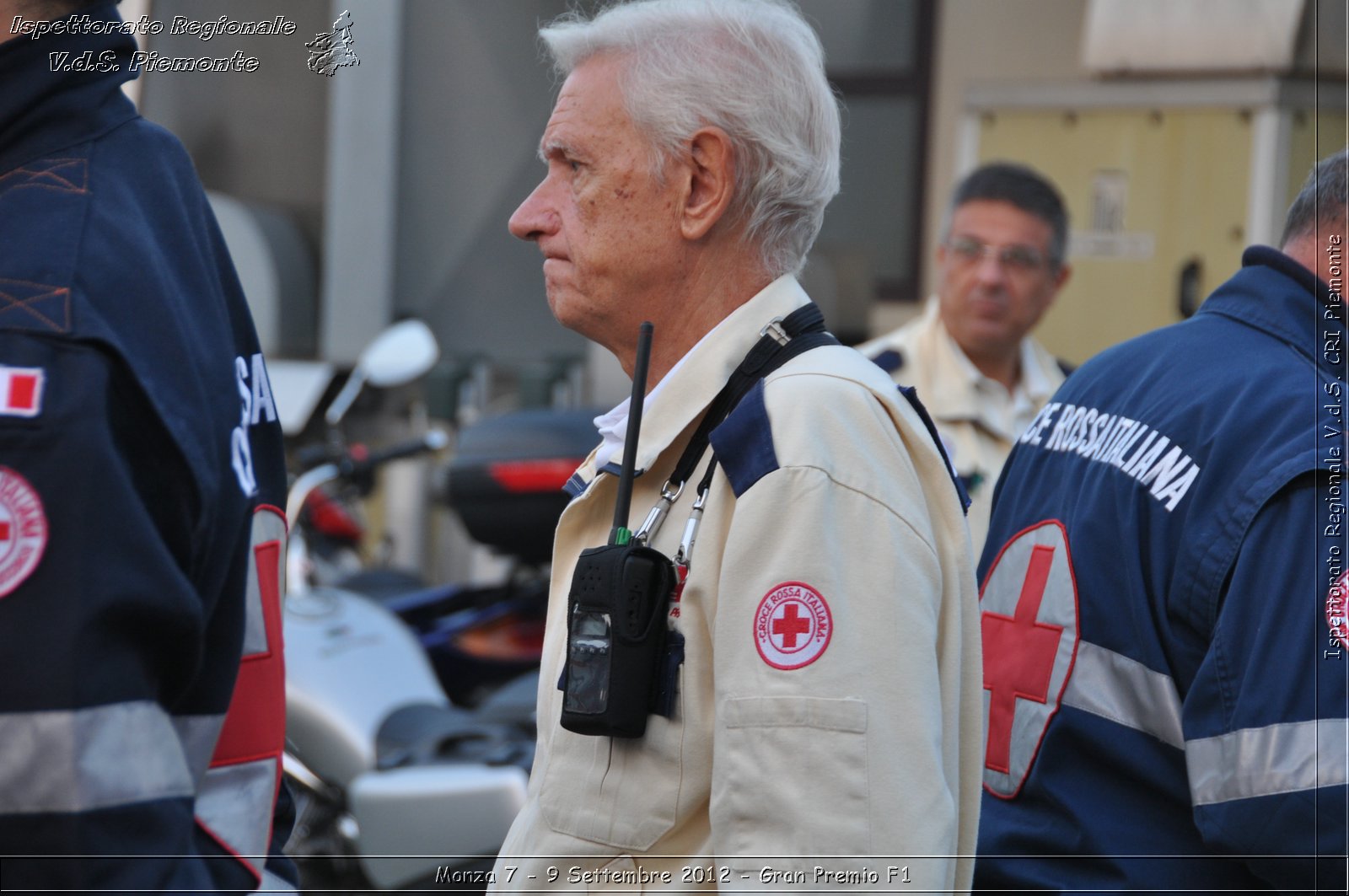 Monza 7 - 9 Settembre 2012 - Gran Premio F1 - Croce Rossa Italiana - Ispettorato Regionale Volontari del Soccorso del Piemonte