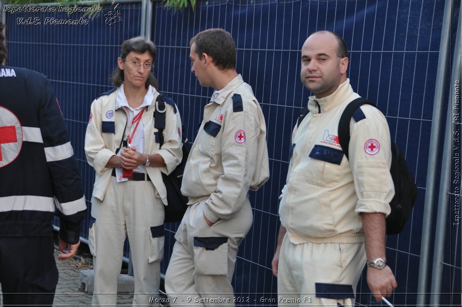 Monza 7 - 9 Settembre 2012 - Gran Premio F1 - Croce Rossa Italiana - Ispettorato Regionale Volontari del Soccorso del Piemonte