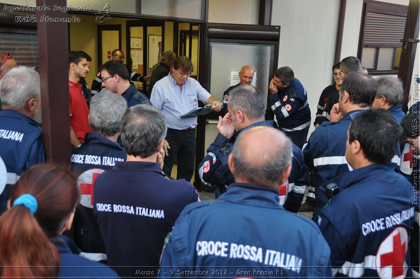 Monza 7 - 9 Settembre 2012 - Gran Premio F1 - Croce Rossa Italiana - Ispettorato Regionale Volontari del Soccorso del Piemonte