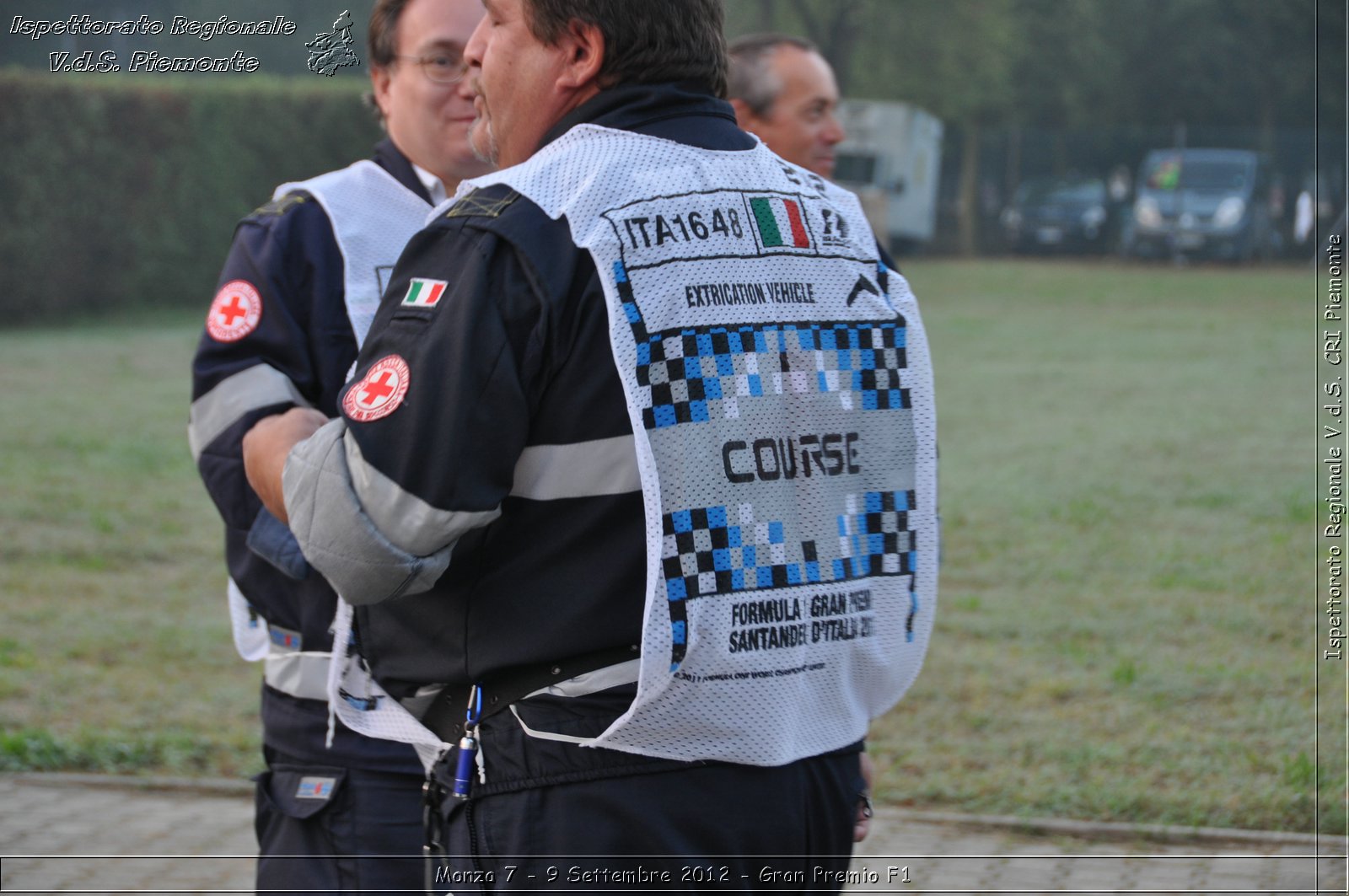 Monza 7 - 9 Settembre 2012 - Gran Premio F1 - Croce Rossa Italiana - Ispettorato Regionale Volontari del Soccorso del Piemonte