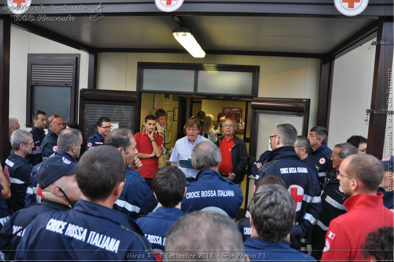 Monza 7 - 9 Settembre 2012 - Gran Premio F1 - Croce Rossa Italiana - Ispettorato Regionale Volontari del Soccorso del Piemonte