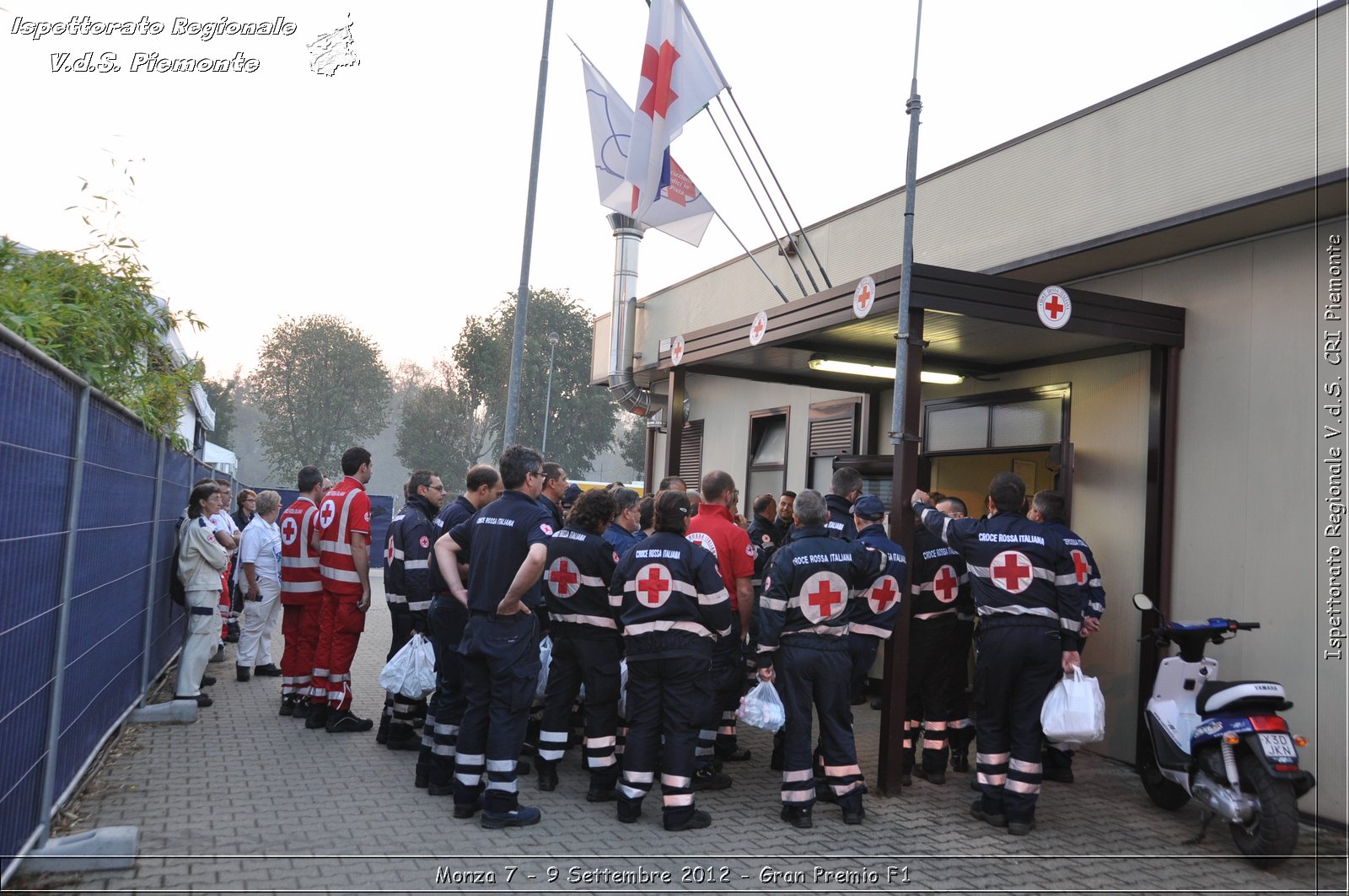 Monza 7 - 9 Settembre 2012 - Gran Premio F1 - Croce Rossa Italiana - Ispettorato Regionale Volontari del Soccorso del Piemonte