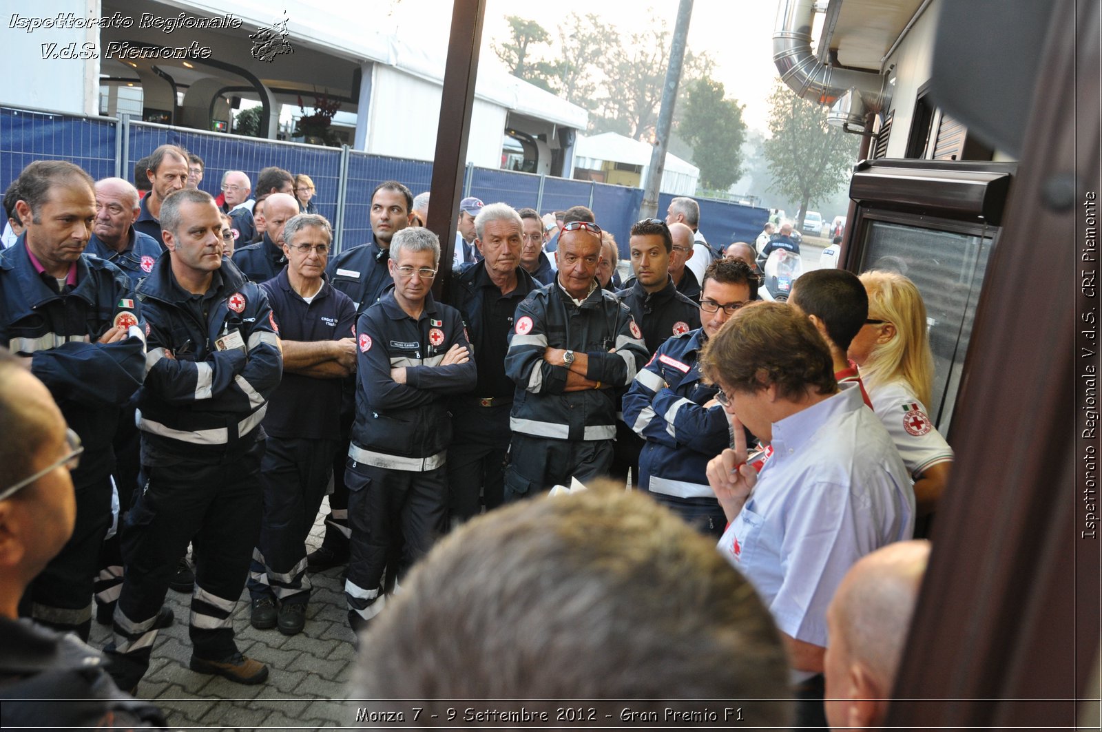 Monza 7 - 9 Settembre 2012 - Gran Premio F1 - Croce Rossa Italiana - Ispettorato Regionale Volontari del Soccorso del Piemonte