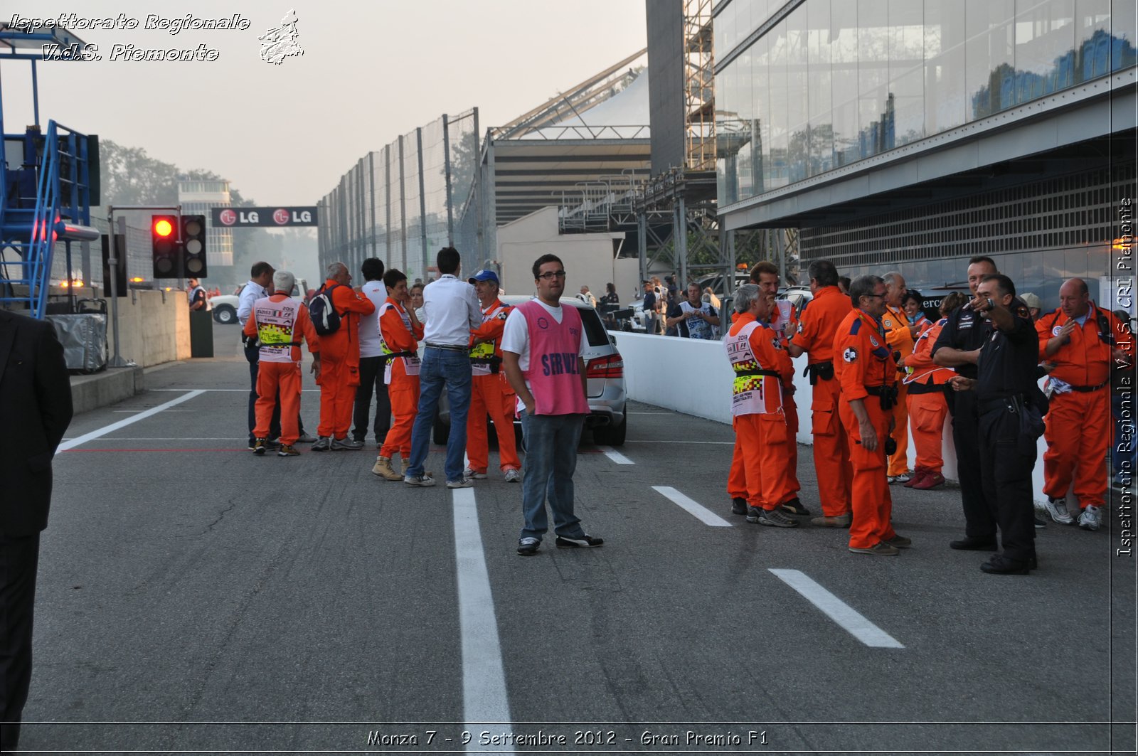 Monza 7 - 9 Settembre 2012 - Gran Premio F1 - Croce Rossa Italiana - Ispettorato Regionale Volontari del Soccorso del Piemonte