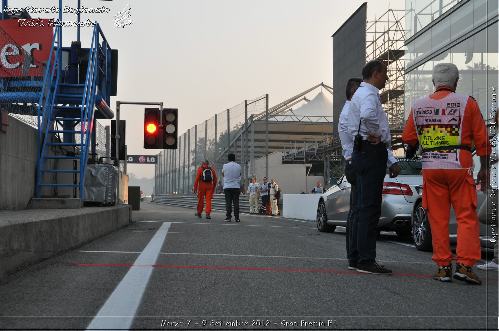 Monza 7 - 9 Settembre 2012 - Gran Premio F1 - Croce Rossa Italiana - Ispettorato Regionale Volontari del Soccorso del Piemonte