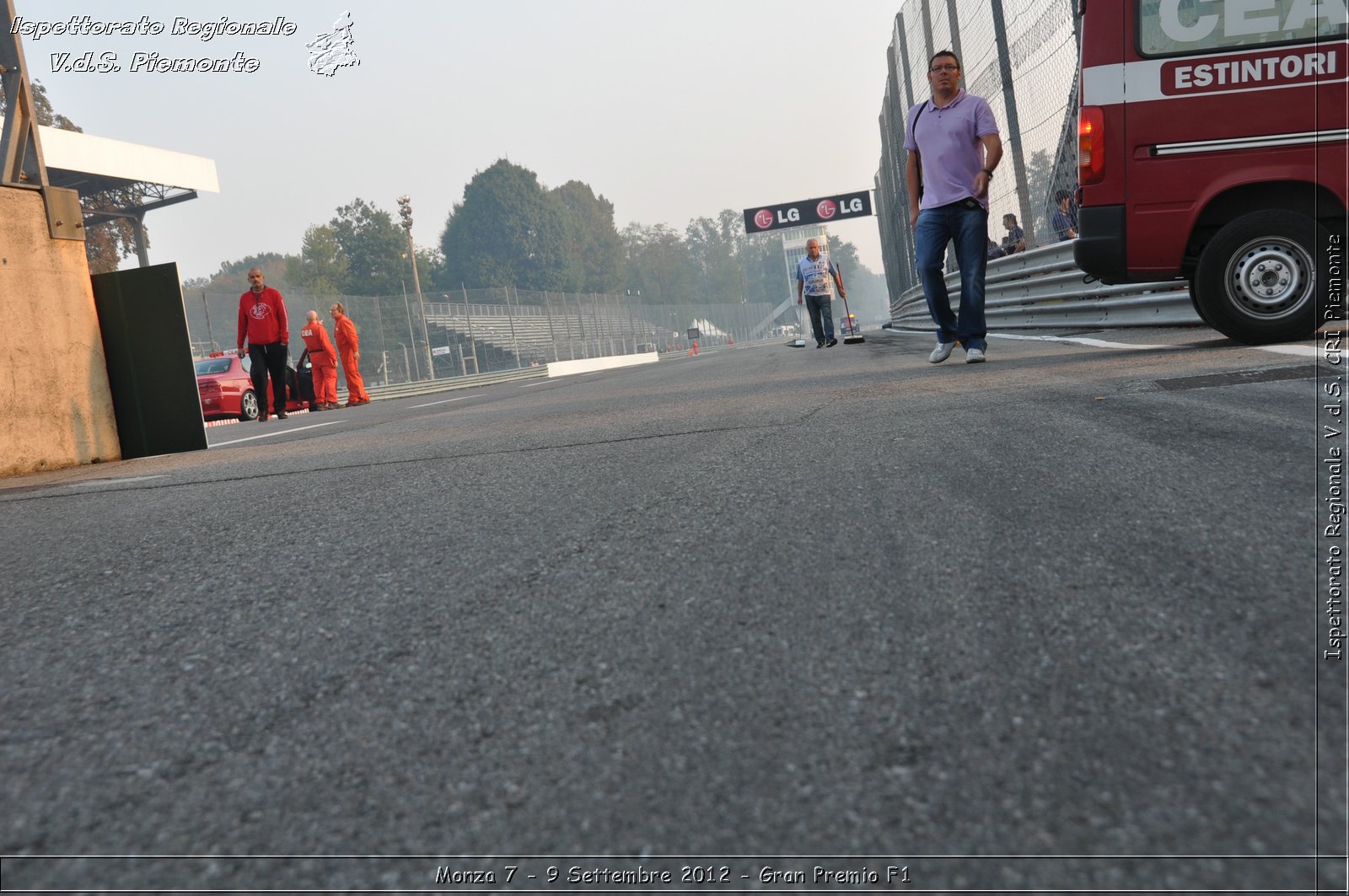 Monza 7 - 9 Settembre 2012 - Gran Premio F1 - Croce Rossa Italiana - Ispettorato Regionale Volontari del Soccorso del Piemonte