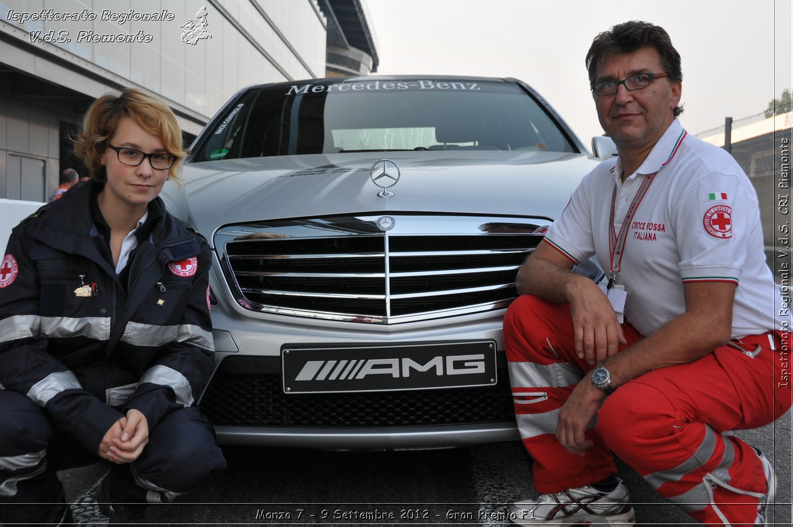 Monza 7 - 9 Settembre 2012 - Gran Premio F1 - Croce Rossa Italiana - Ispettorato Regionale Volontari del Soccorso del Piemonte