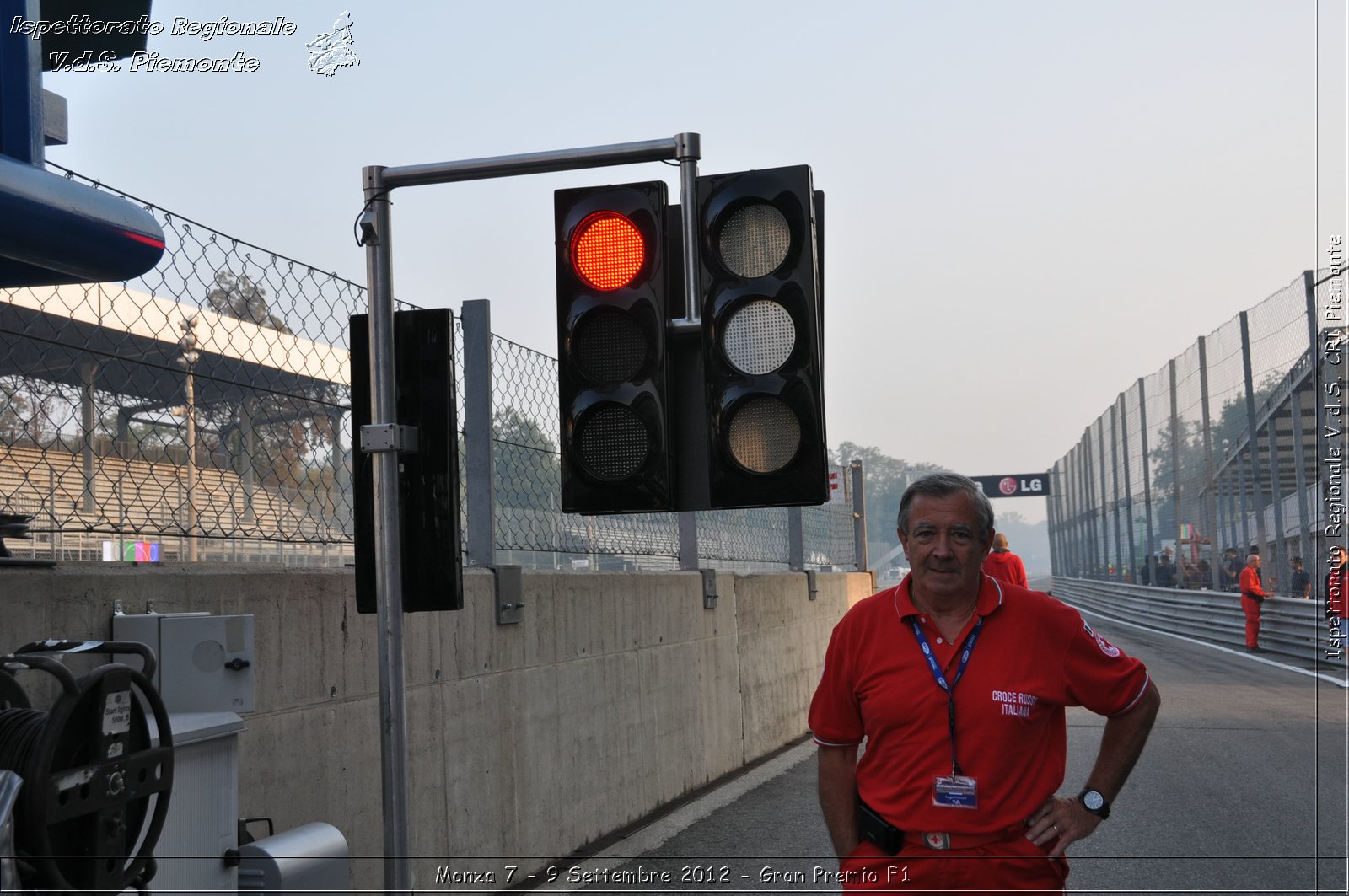 Monza 7 - 9 Settembre 2012 - Gran Premio F1 - Croce Rossa Italiana - Ispettorato Regionale Volontari del Soccorso del Piemonte