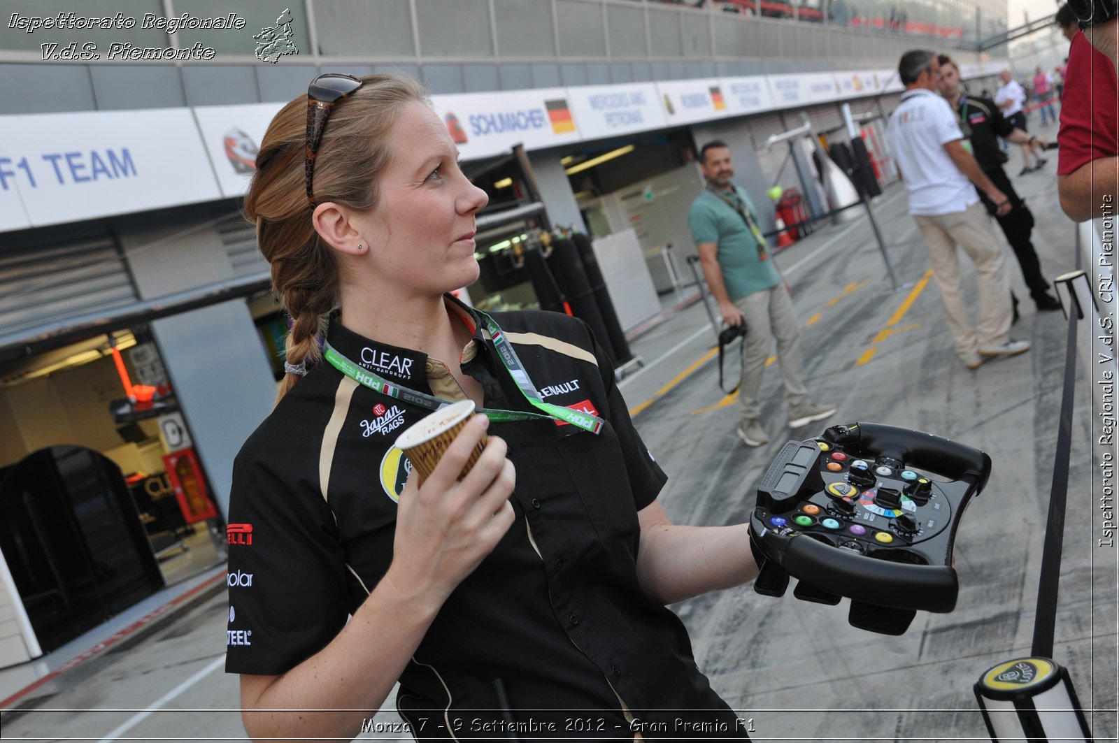 Monza 7 - 9 Settembre 2012 - Gran Premio F1 - Croce Rossa Italiana - Ispettorato Regionale Volontari del Soccorso del Piemonte