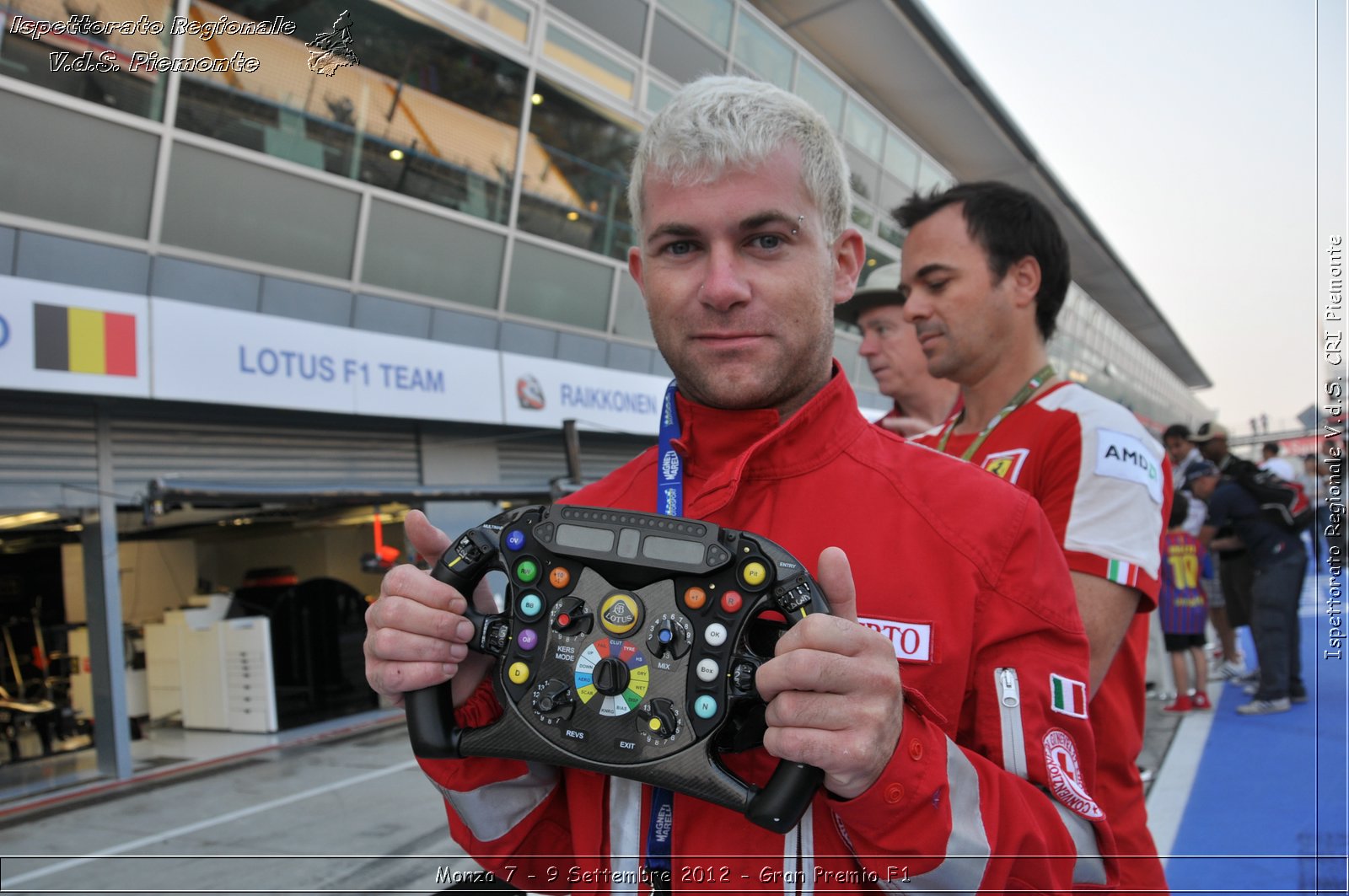 Monza 7 - 9 Settembre 2012 - Gran Premio F1 - Croce Rossa Italiana - Ispettorato Regionale Volontari del Soccorso del Piemonte