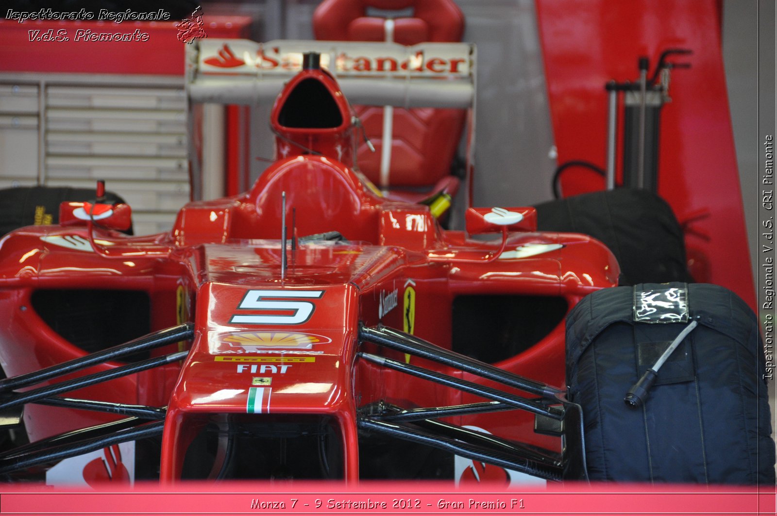 Monza 7 - 9 Settembre 2012 - Gran Premio F1 - Croce Rossa Italiana - Ispettorato Regionale Volontari del Soccorso del Piemonte