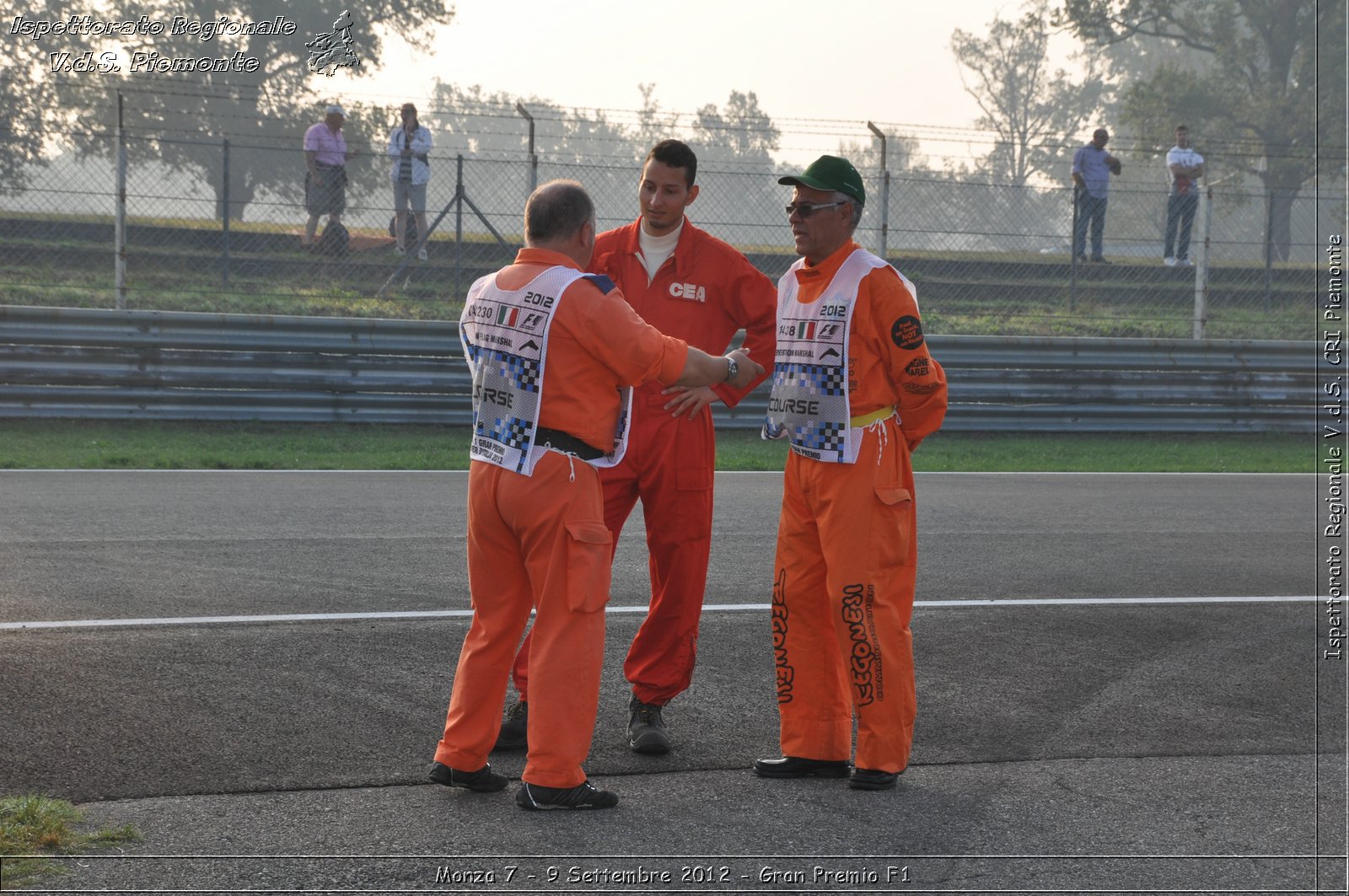 Monza 7 - 9 Settembre 2012 - Gran Premio F1 - Croce Rossa Italiana - Ispettorato Regionale Volontari del Soccorso del Piemonte