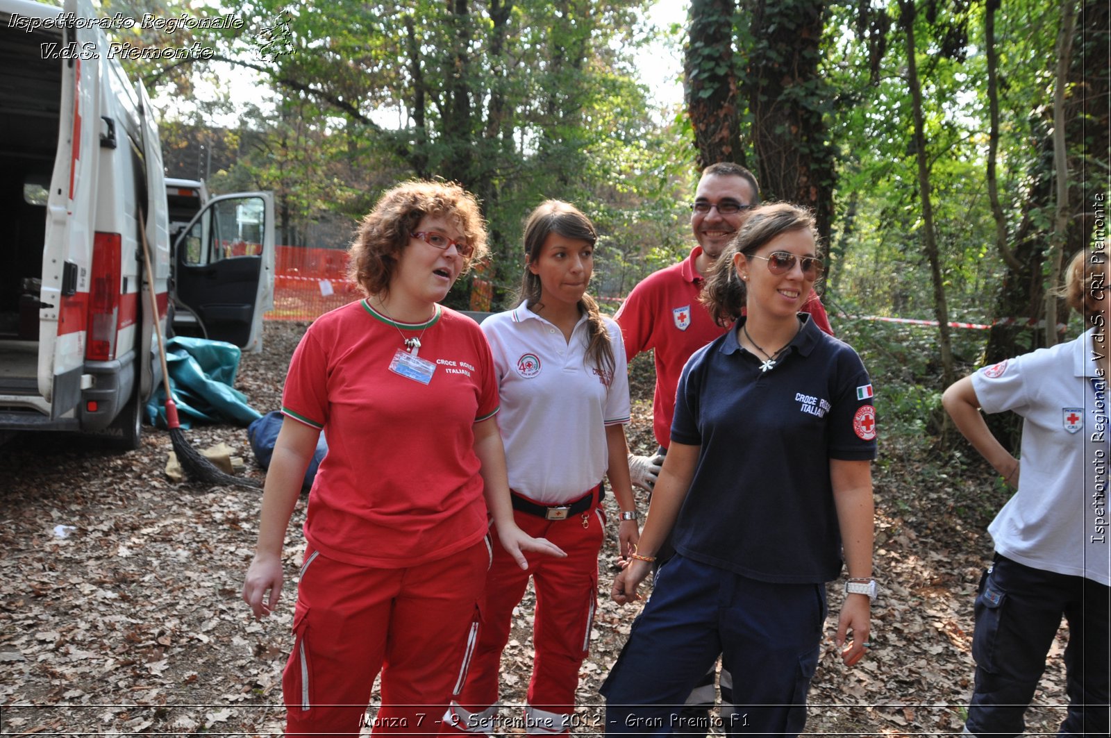 Monza 7 - 9 Settembre 2012 - Gran Premio F1 - Croce Rossa Italiana - Ispettorato Regionale Volontari del Soccorso del Piemonte