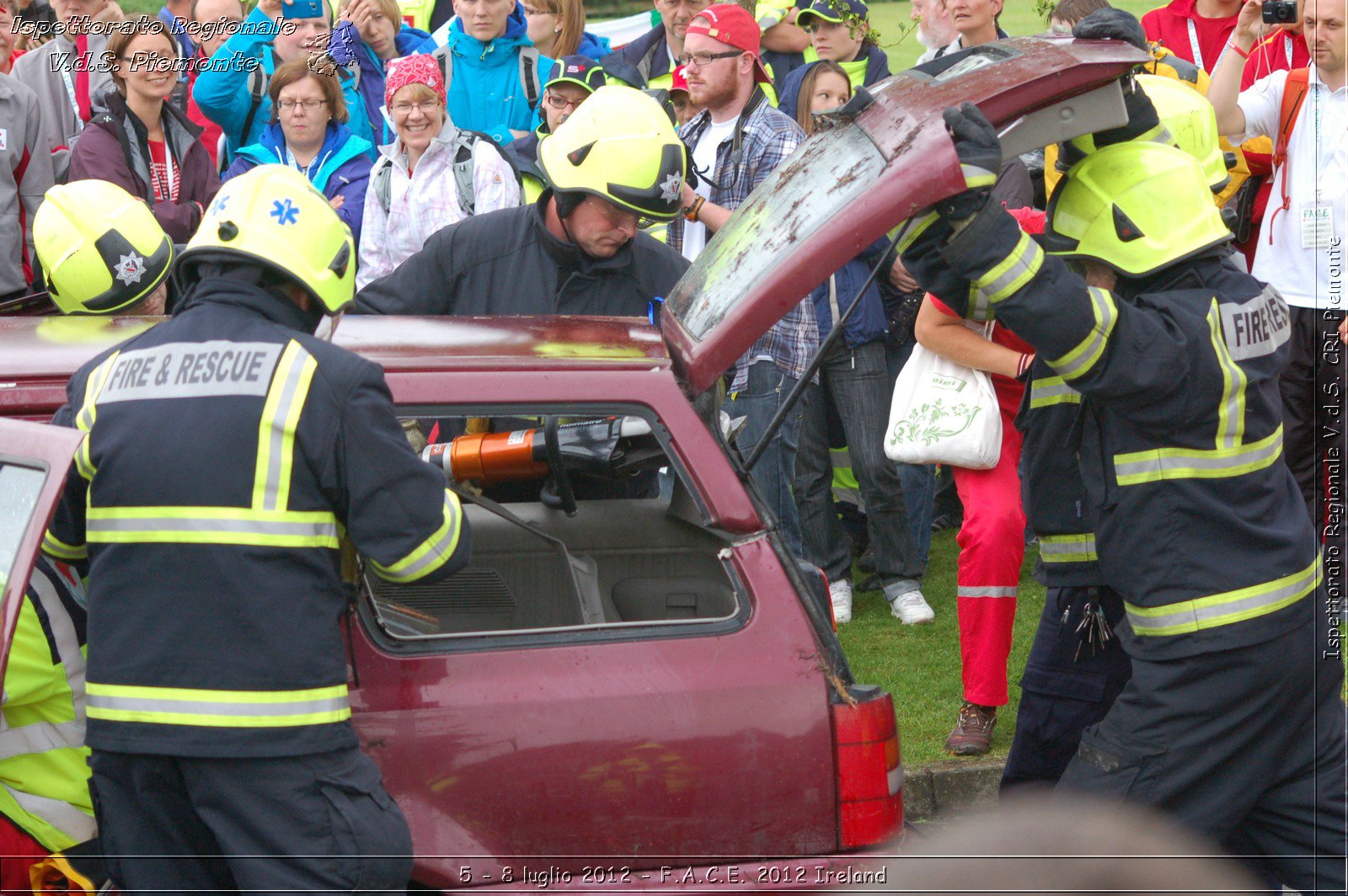 5 - 8 luglio - F.A.C.E. 2012 Ireland - Croce Rossa Italiana - Ispettorato Regionale Volontari del Soccorso del Piemonte