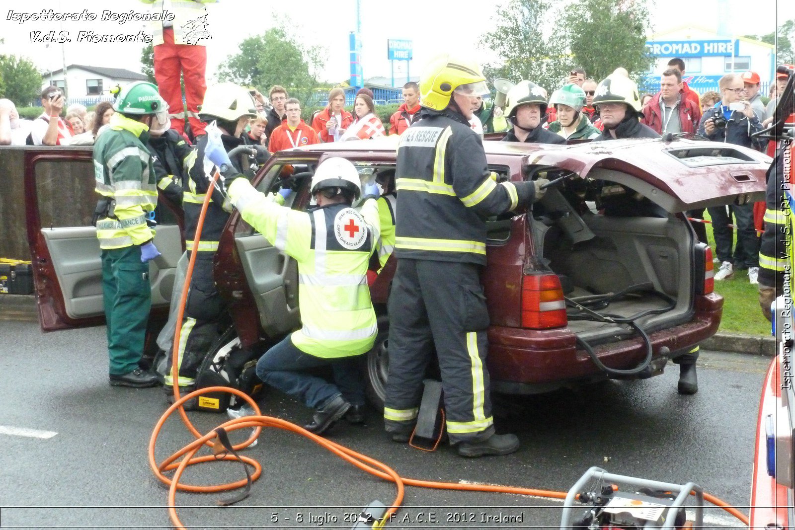 5 - 8 luglio - F.A.C.E. 2012 Ireland - Croce Rossa Italiana - Ispettorato Regionale Volontari del Soccorso del Piemonte