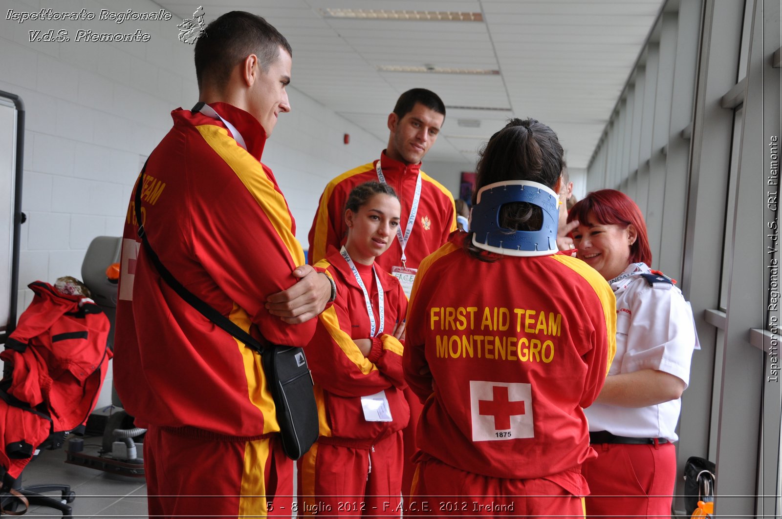 5 - 8 luglio - F.A.C.E. 2012 Ireland - Croce Rossa Italiana - Ispettorato Regionale Volontari del Soccorso del Piemonte