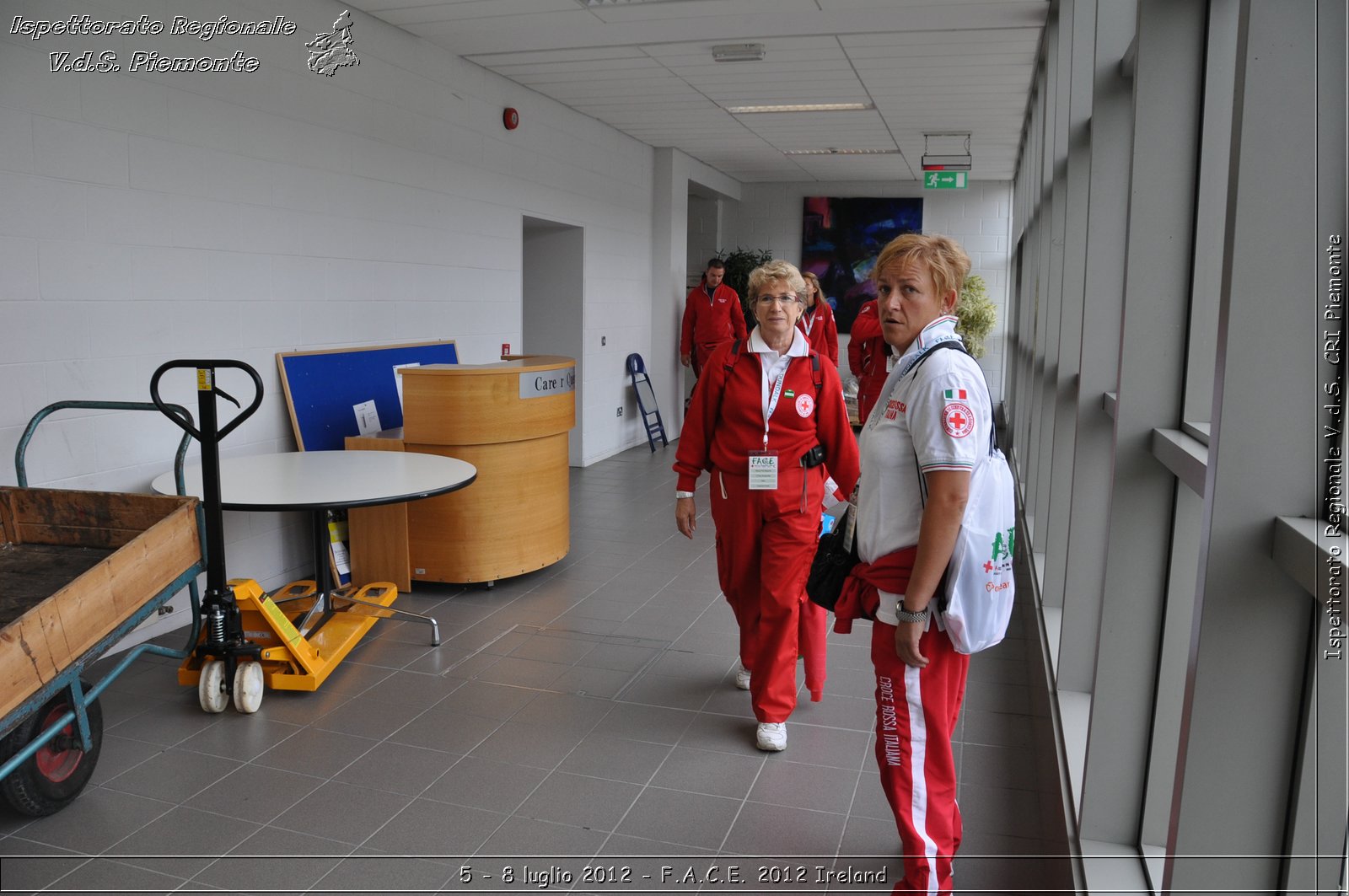 5 - 8 luglio - F.A.C.E. 2012 Ireland - Croce Rossa Italiana - Ispettorato Regionale Volontari del Soccorso del Piemonte