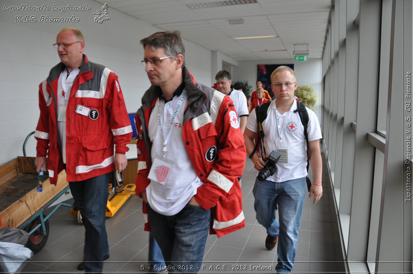 5 - 8 luglio - F.A.C.E. 2012 Ireland - Croce Rossa Italiana - Ispettorato Regionale Volontari del Soccorso del Piemonte