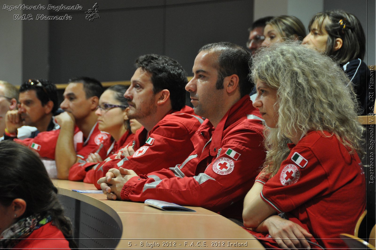 5 - 8 luglio - F.A.C.E. 2012 Ireland - Croce Rossa Italiana - Ispettorato Regionale Volontari del Soccorso del Piemonte