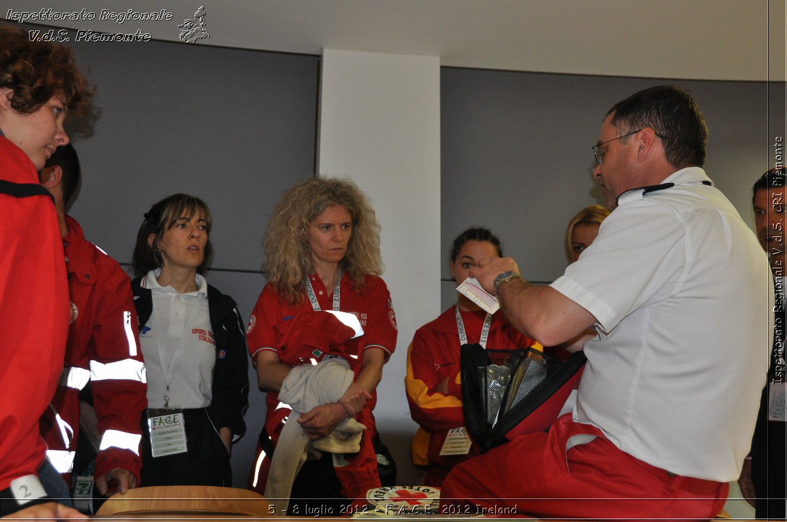 5 - 8 luglio - F.A.C.E. 2012 Ireland - Croce Rossa Italiana - Ispettorato Regionale Volontari del Soccorso del Piemonte