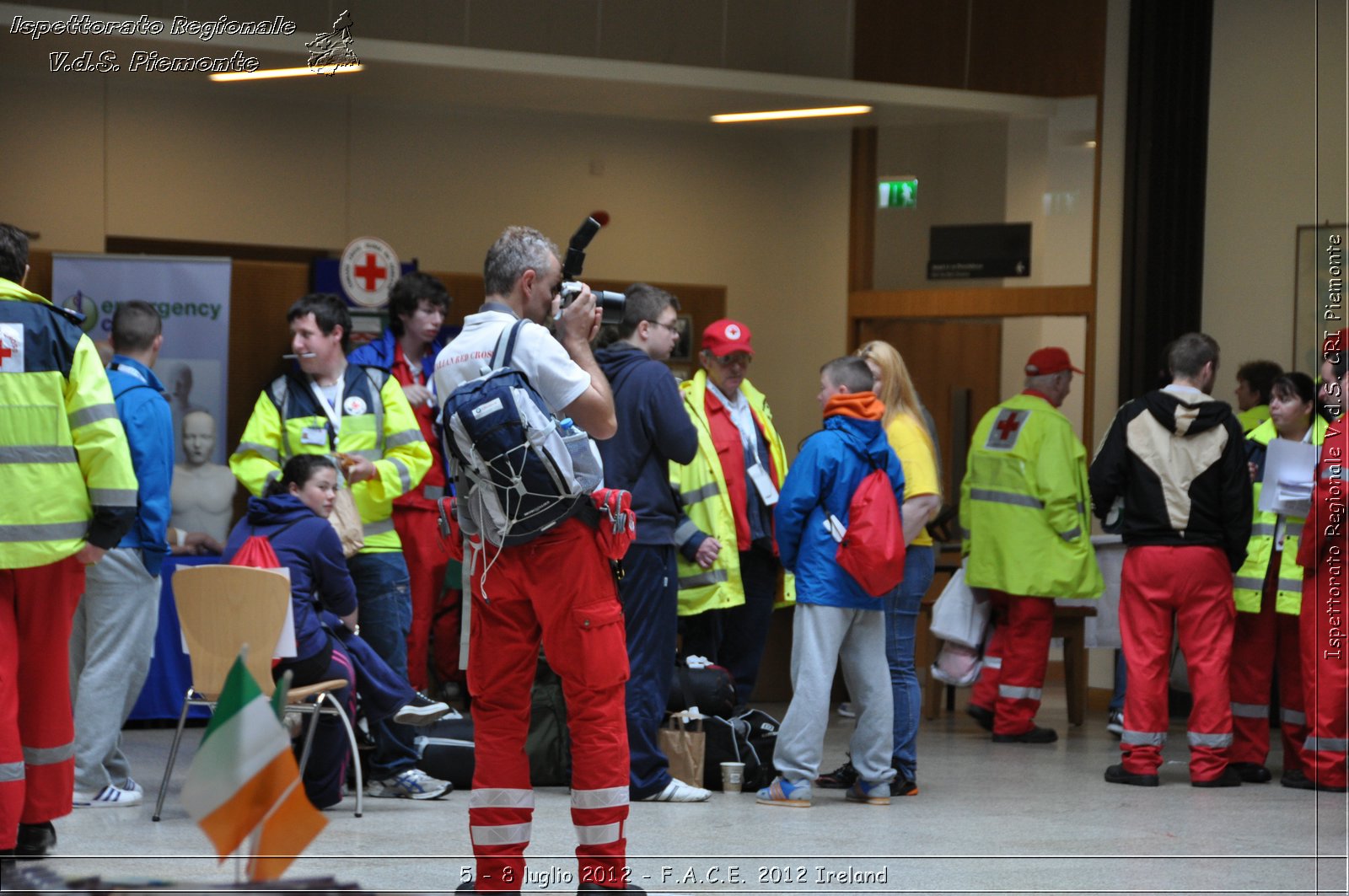 5 - 8 luglio - F.A.C.E. 2012 Ireland - Croce Rossa Italiana - Ispettorato Regionale Volontari del Soccorso del Piemonte