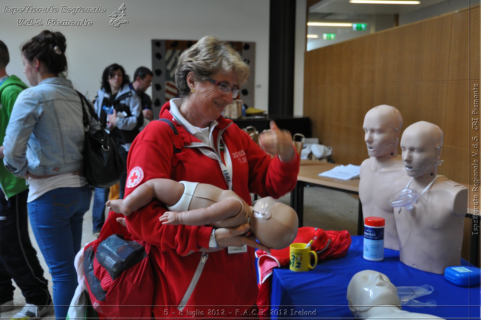 5 - 8 luglio - F.A.C.E. 2012 Ireland - Croce Rossa Italiana - Ispettorato Regionale Volontari del Soccorso del Piemonte