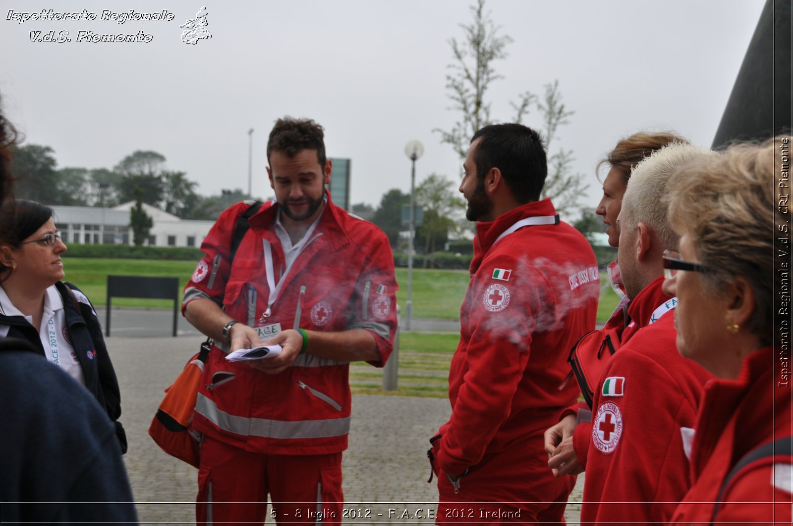 5 - 8 luglio - F.A.C.E. 2012 Ireland - Croce Rossa Italiana - Ispettorato Regionale Volontari del Soccorso del Piemonte