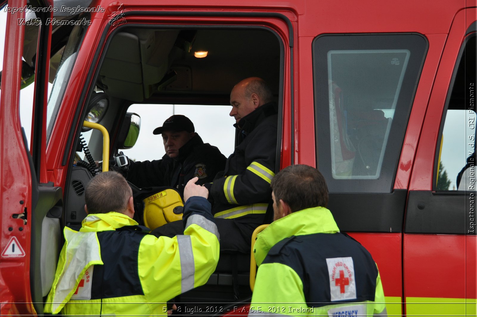 5 - 8 luglio - F.A.C.E. 2012 Ireland - Croce Rossa Italiana - Ispettorato Regionale Volontari del Soccorso del Piemonte