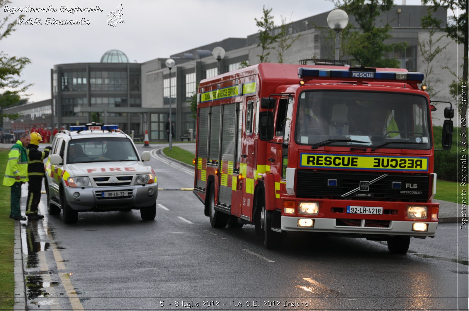 5 - 8 luglio - F.A.C.E. 2012 Ireland - Croce Rossa Italiana - Ispettorato Regionale Volontari del Soccorso del Piemonte