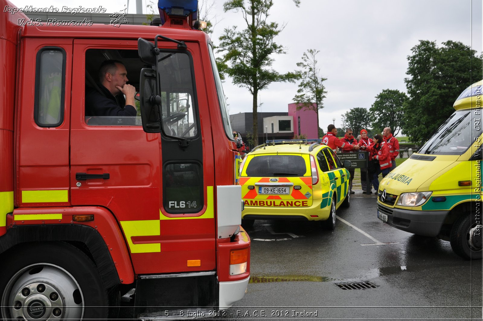 5 - 8 luglio - F.A.C.E. 2012 Ireland - Croce Rossa Italiana - Ispettorato Regionale Volontari del Soccorso del Piemonte