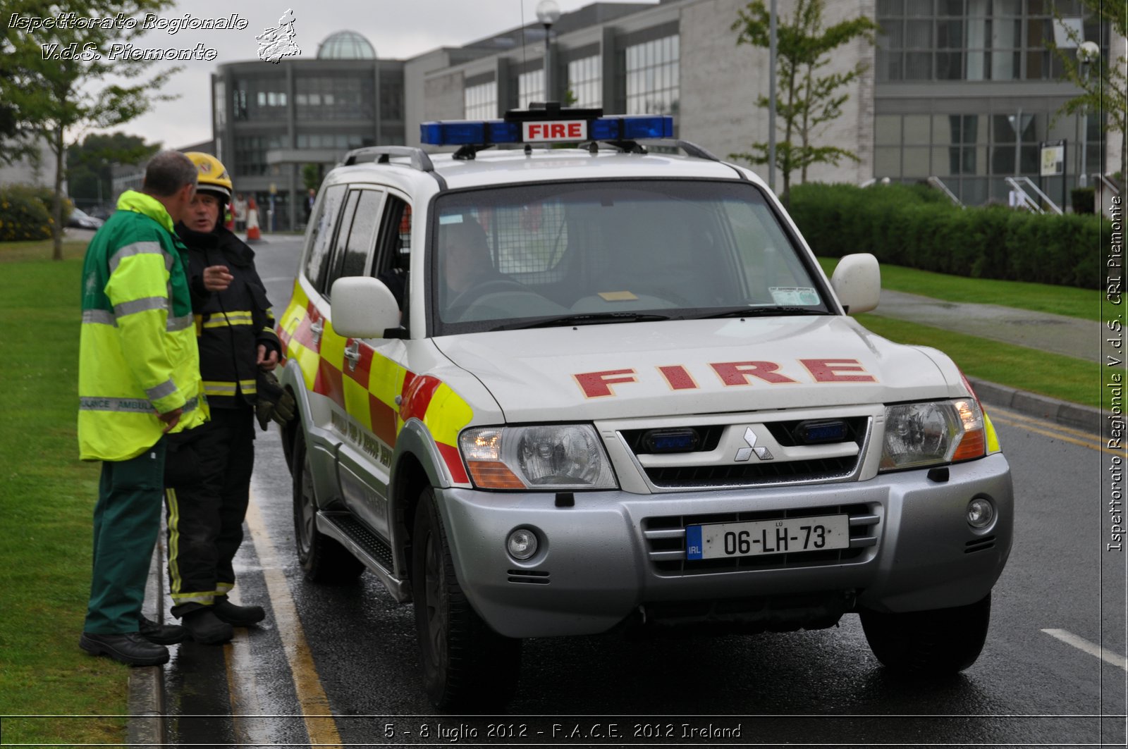 5 - 8 luglio - F.A.C.E. 2012 Ireland - Croce Rossa Italiana - Ispettorato Regionale Volontari del Soccorso del Piemonte