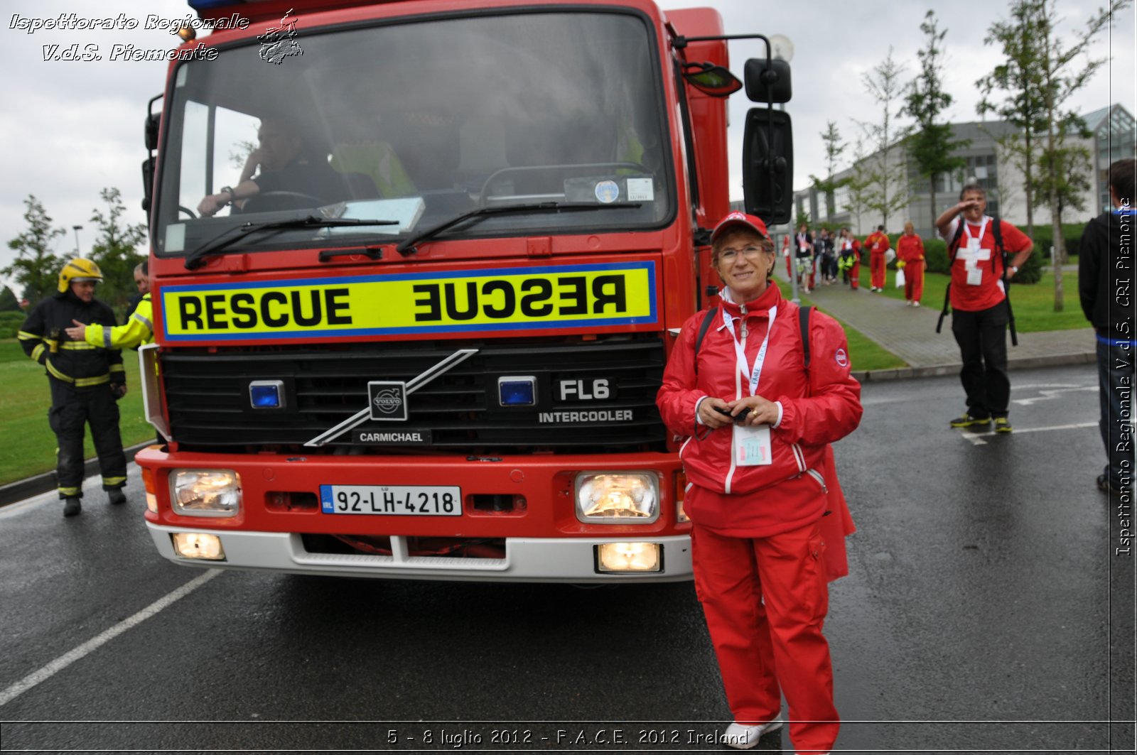 5 - 8 luglio - F.A.C.E. 2012 Ireland - Croce Rossa Italiana - Ispettorato Regionale Volontari del Soccorso del Piemonte