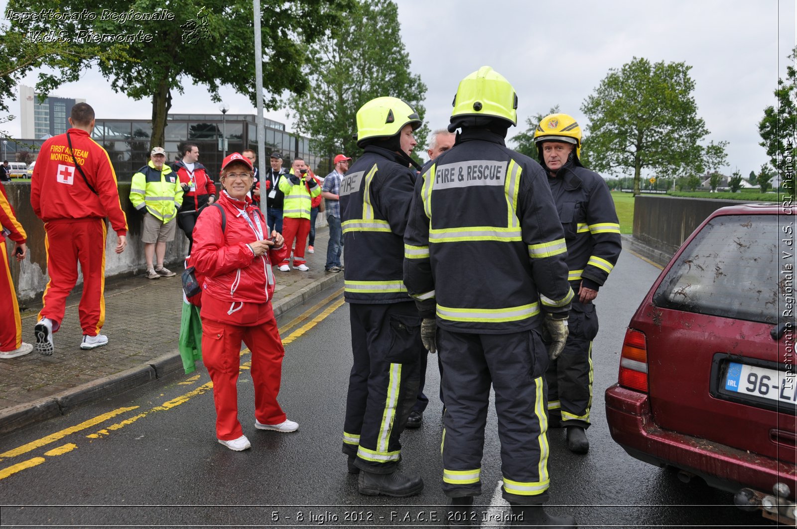 5 - 8 luglio - F.A.C.E. 2012 Ireland - Croce Rossa Italiana - Ispettorato Regionale Volontari del Soccorso del Piemonte