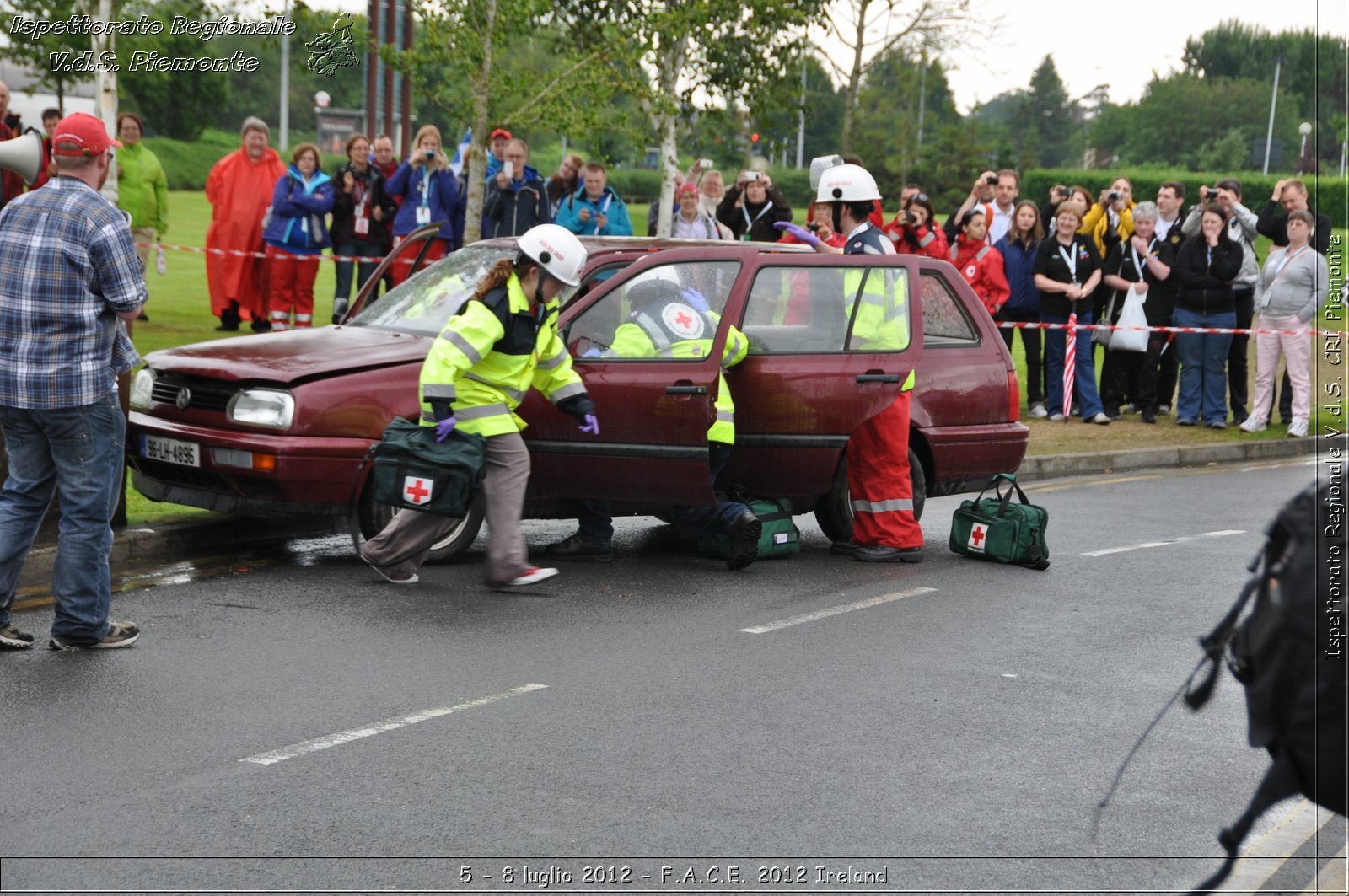 5 - 8 luglio - F.A.C.E. 2012 Ireland - Croce Rossa Italiana - Ispettorato Regionale Volontari del Soccorso del Piemonte