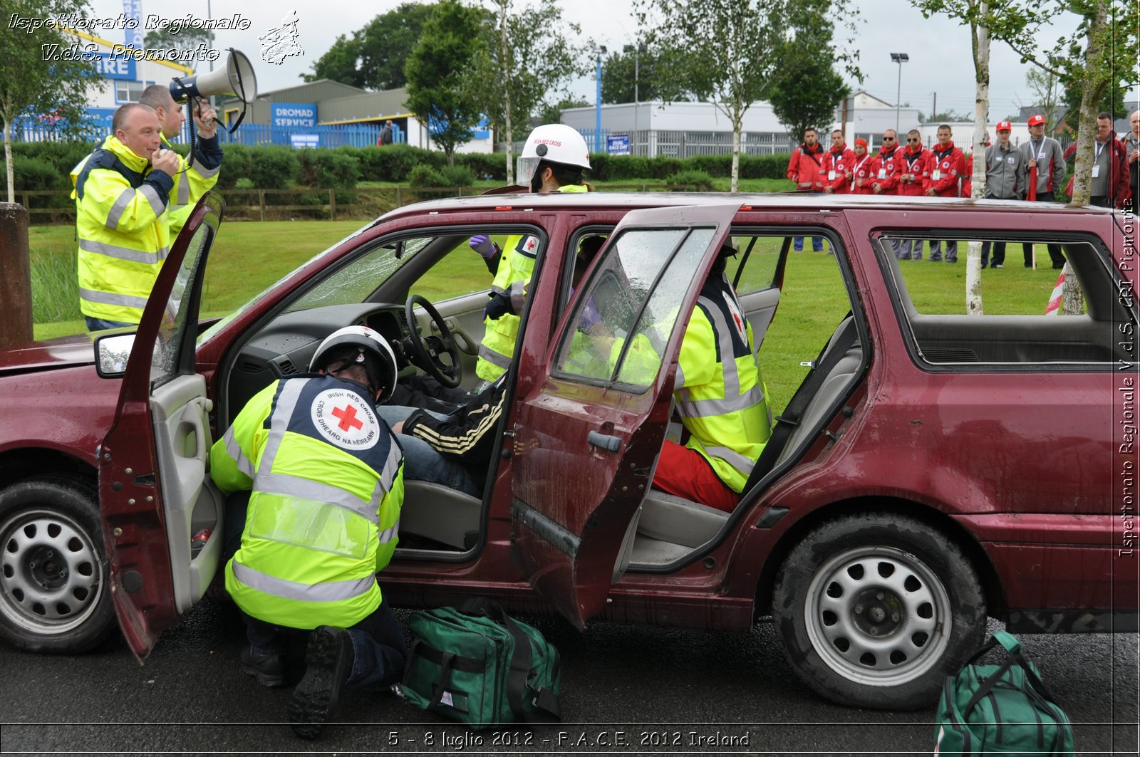 5 - 8 luglio - F.A.C.E. 2012 Ireland - Croce Rossa Italiana - Ispettorato Regionale Volontari del Soccorso del Piemonte