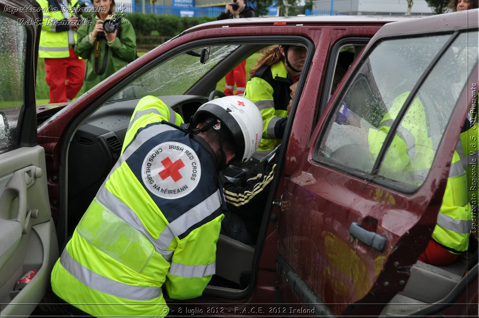 5 - 8 luglio - F.A.C.E. 2012 Ireland - Croce Rossa Italiana - Ispettorato Regionale Volontari del Soccorso del Piemonte