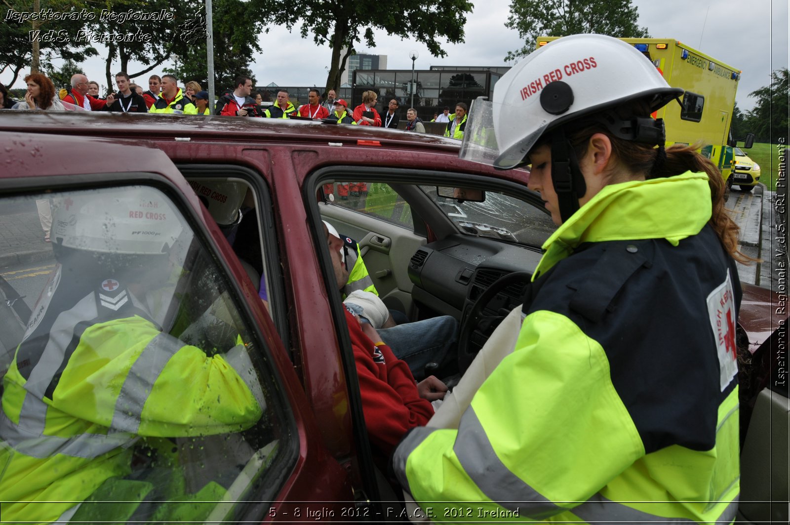 5 - 8 luglio - F.A.C.E. 2012 Ireland - Croce Rossa Italiana - Ispettorato Regionale Volontari del Soccorso del Piemonte